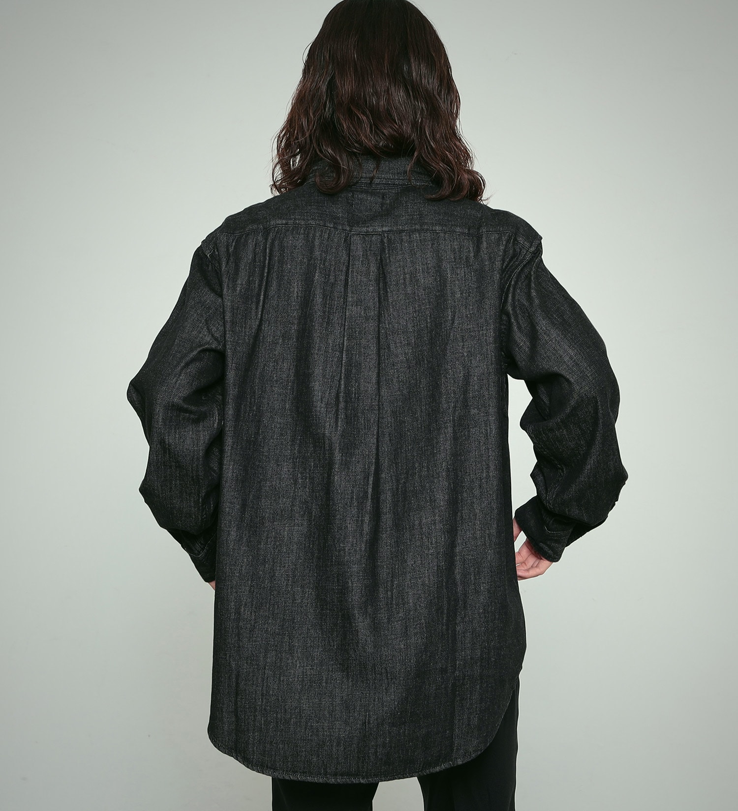 Lee(リー)の【カート割対象】【FINAL SALE】ボタンダウンシャツ デニム/カラー|トップス/シャツ/ブラウス/メンズ|ブラックデニム