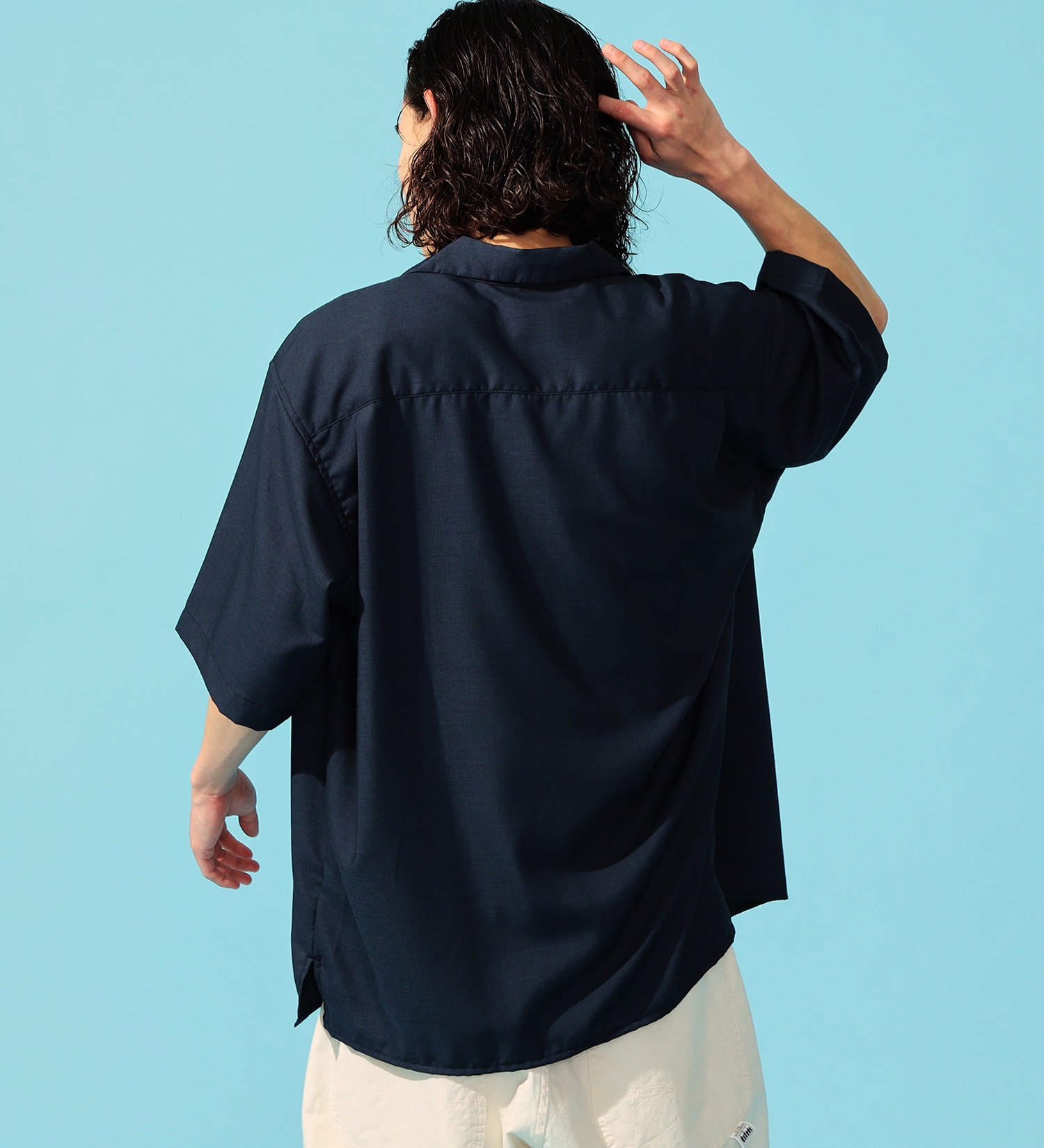 Lee(リー)のオープンカラーシャツ|トップス/シャツ/ブラウス/メンズ|チャコールグレー