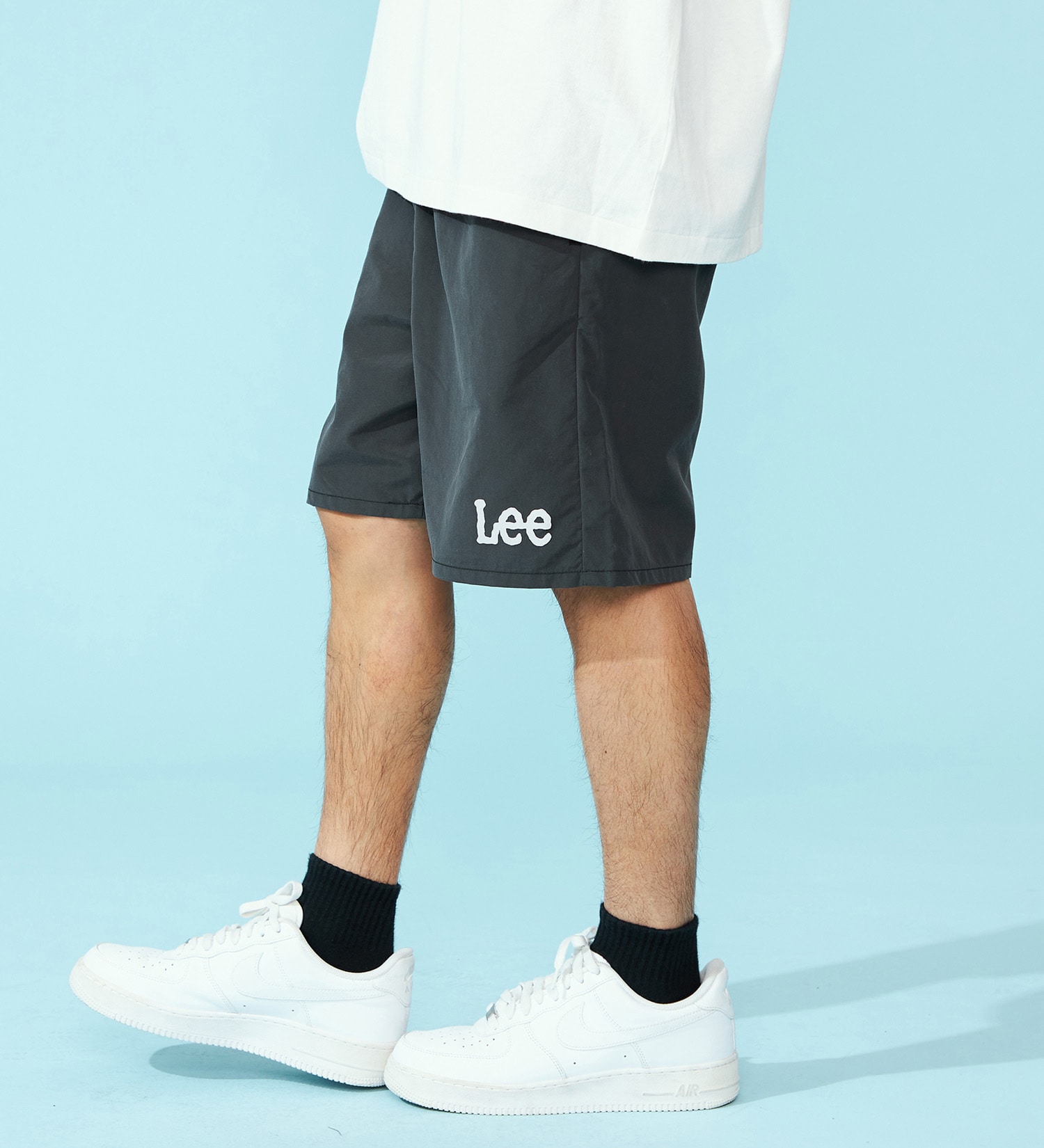 Lee(リー)の【涼】軽量素材/アスレチックショーツ 速乾/夏用/梅雨も快適|パンツ/パンツ/メンズ|ブラック