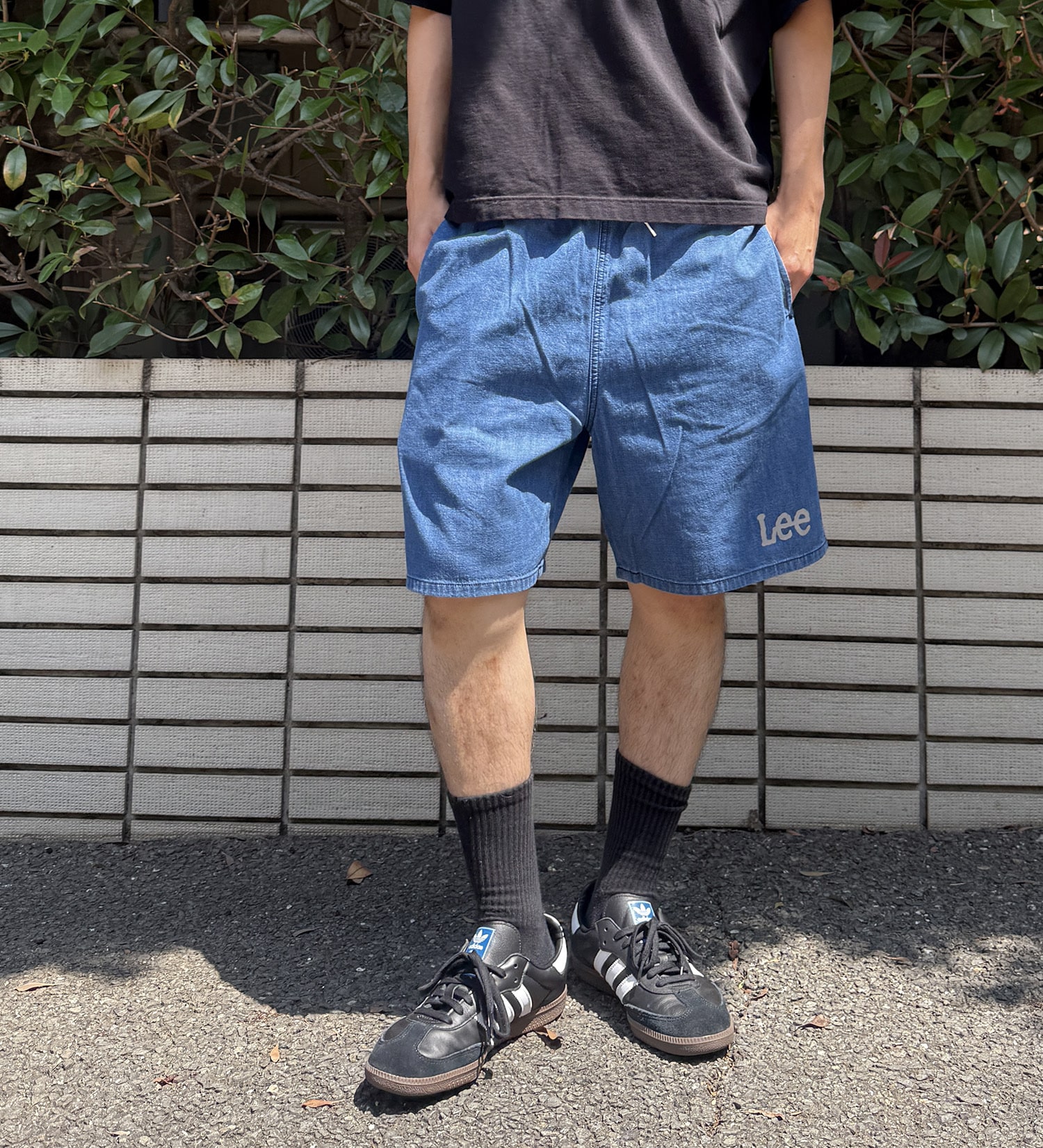 Lee(リー)の【売り尽くしSALE】【涼】軽量素材/アスレチックショーツ 速乾/夏用/梅雨も快適|パンツ/デニム/ジーンズパンツ/メンズ|中色ブルー