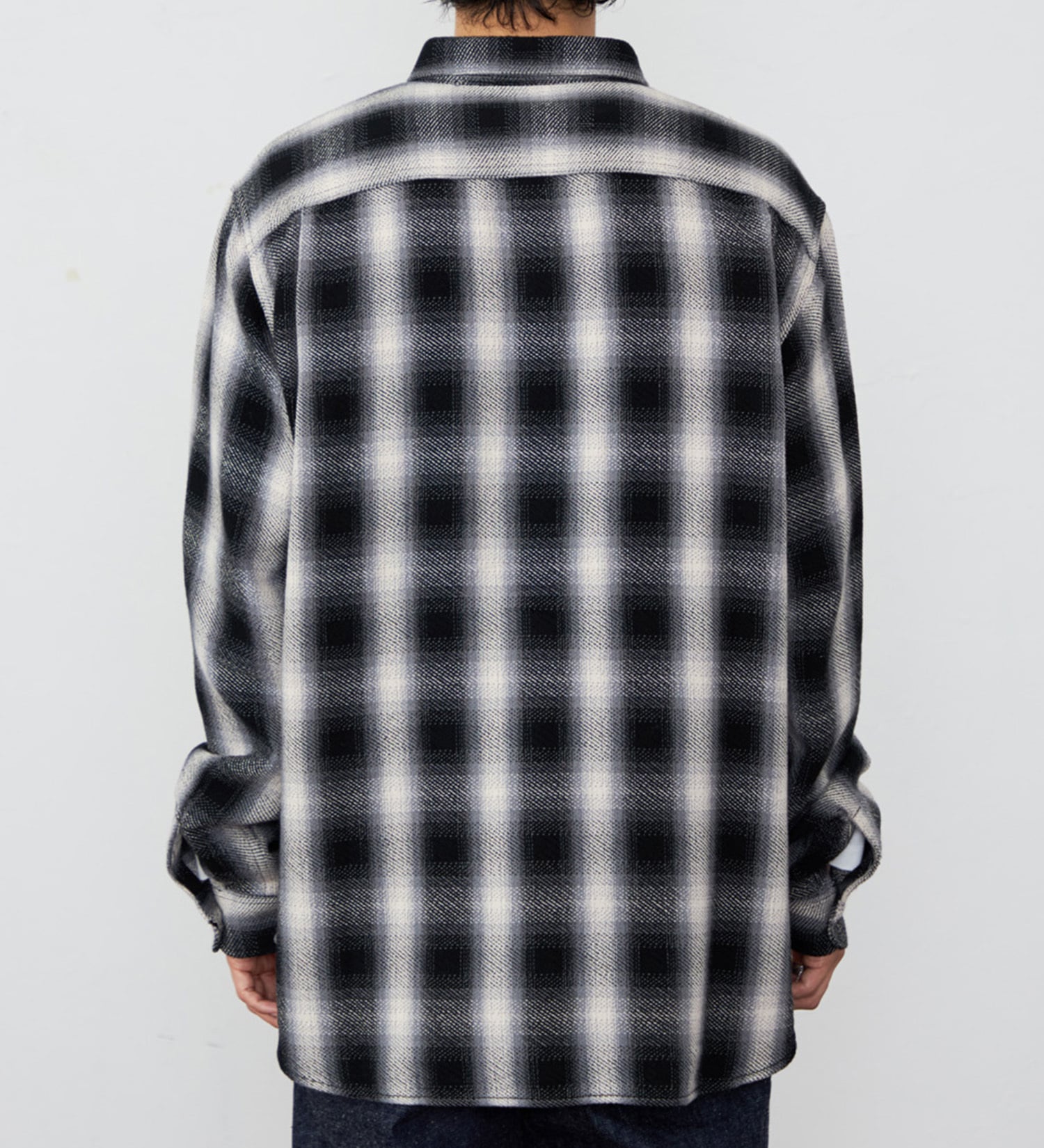 Lee(リー)のNEL WORK SHIRTS/ネルワークシャツ オンブレチェック|トップス/シャツ/ブラウス/メンズ|ブラック