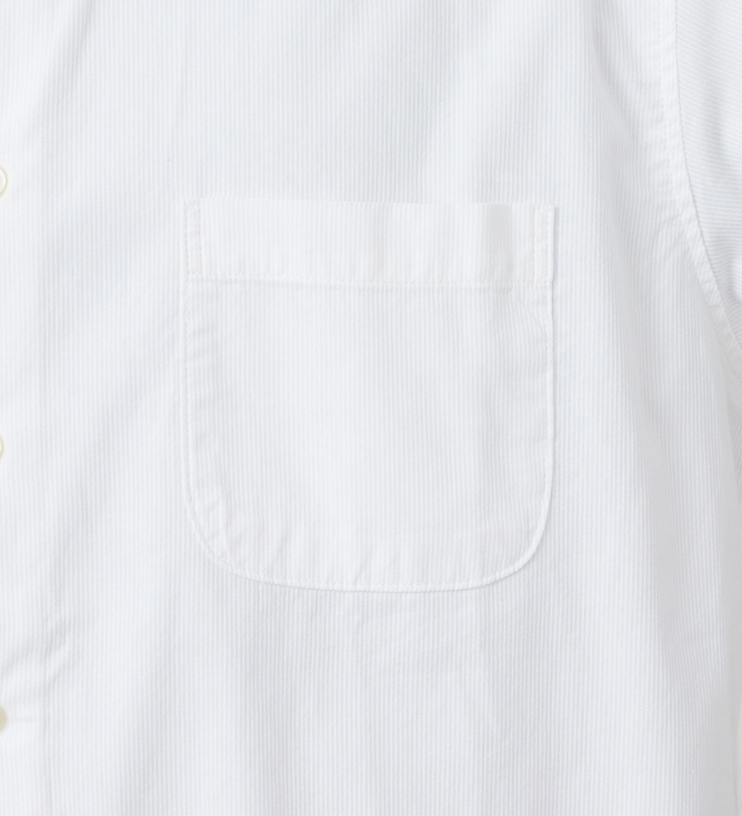 Lee(リー)のハーフスリーブワークシャツ ライトウエイトコードレーン|トップス/シャツ/ブラウス/メンズ|ホワイト