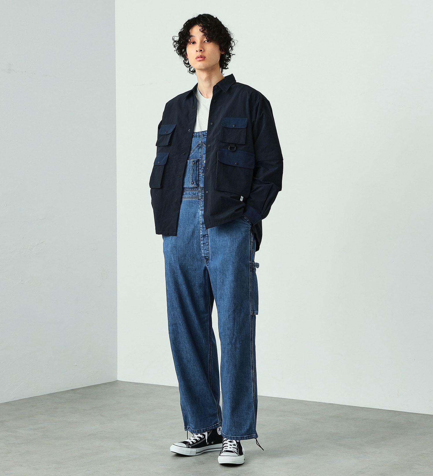 Lee(リー)の【おまとめ割対象】【Lee OUTDOORS】ユーティリティーシャツ|トップス/シャツ/ブラウス/メンズ|ネイビー