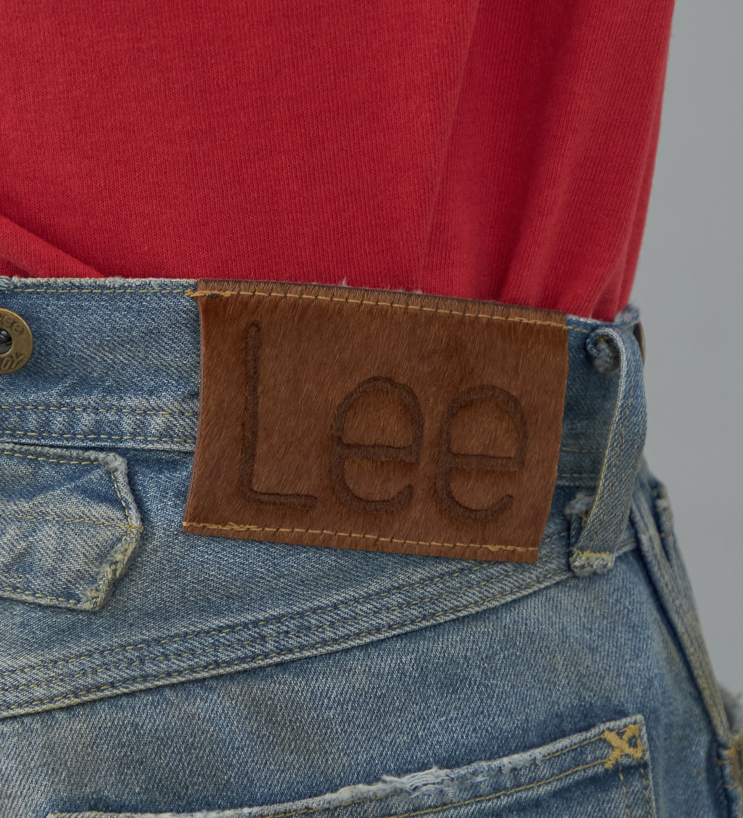 Lee(リー)の【試着対象】【COMPILATIONS】100周年記念 COWBOY ストレートデニムパンツ|パンツ/デニムパンツ/メンズ|淡色ブルー
