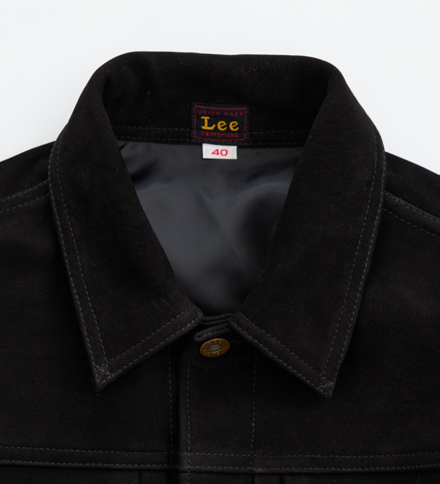 Lee(リー)の【予約】COWBOY JACKET GOAT LEATHER|ジャケット/アウター/その他アウター/メンズ|ブラック系その他