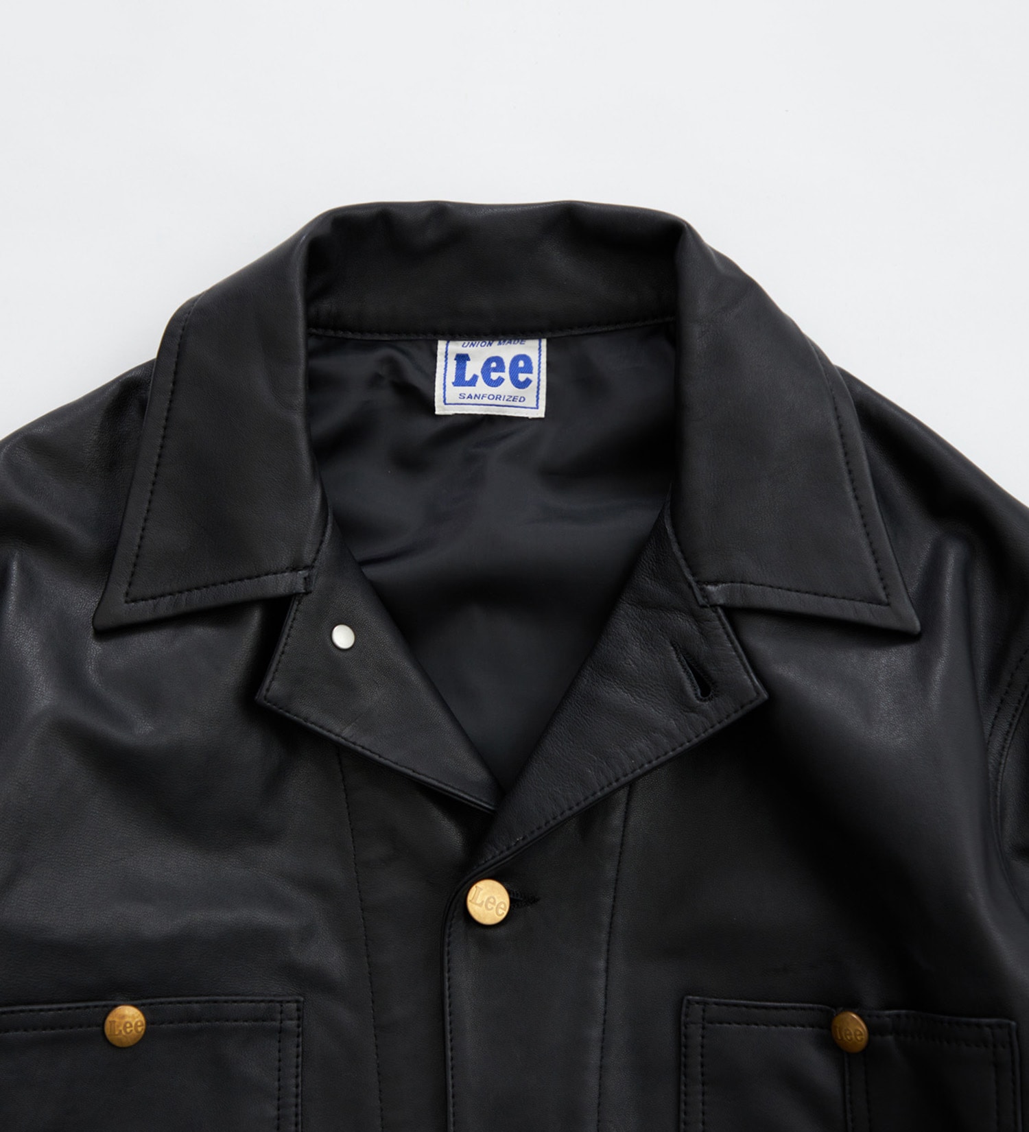 Lee(リー)の【予約】LOCO JACKET RAM LEATHER|ジャケット/アウター/その他アウター/メンズ|ブラック