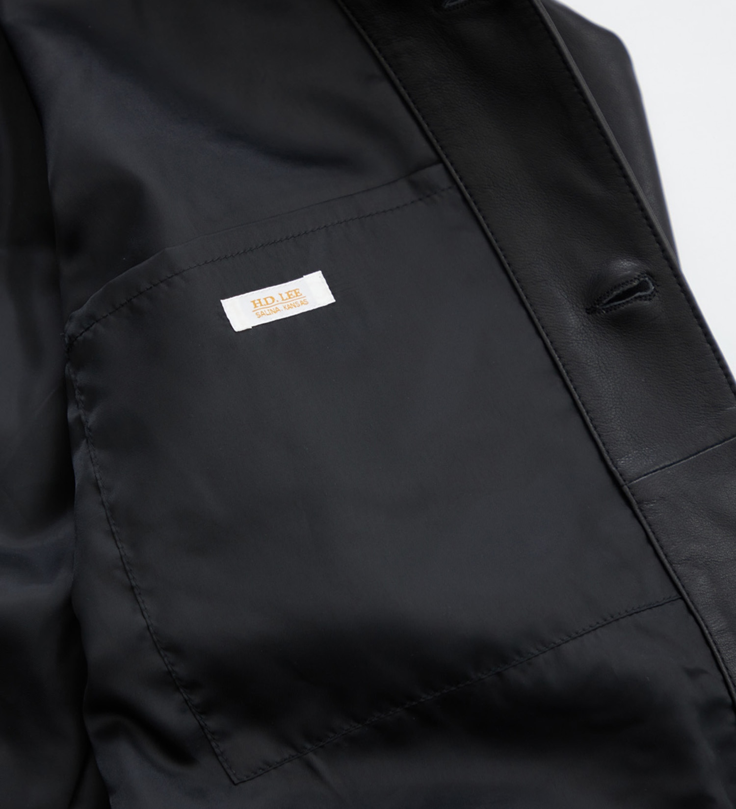Lee(リー)の【予約】LOCO JACKET RAM LEATHER|ジャケット/アウター/その他アウター/メンズ|ブラック
