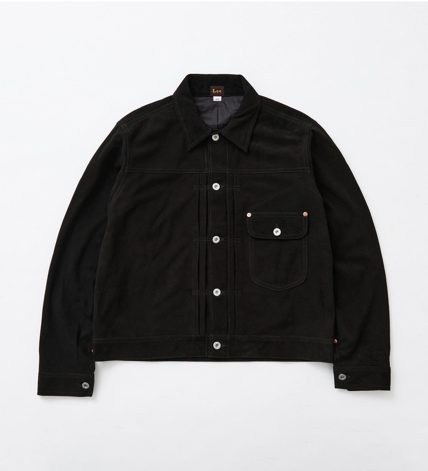 Lee(リー)のCOWBOY JACKET LEATHER【LIGHT SHEEP LEATHER】|ジャケット/アウター/その他アウター/メンズ|ブラック