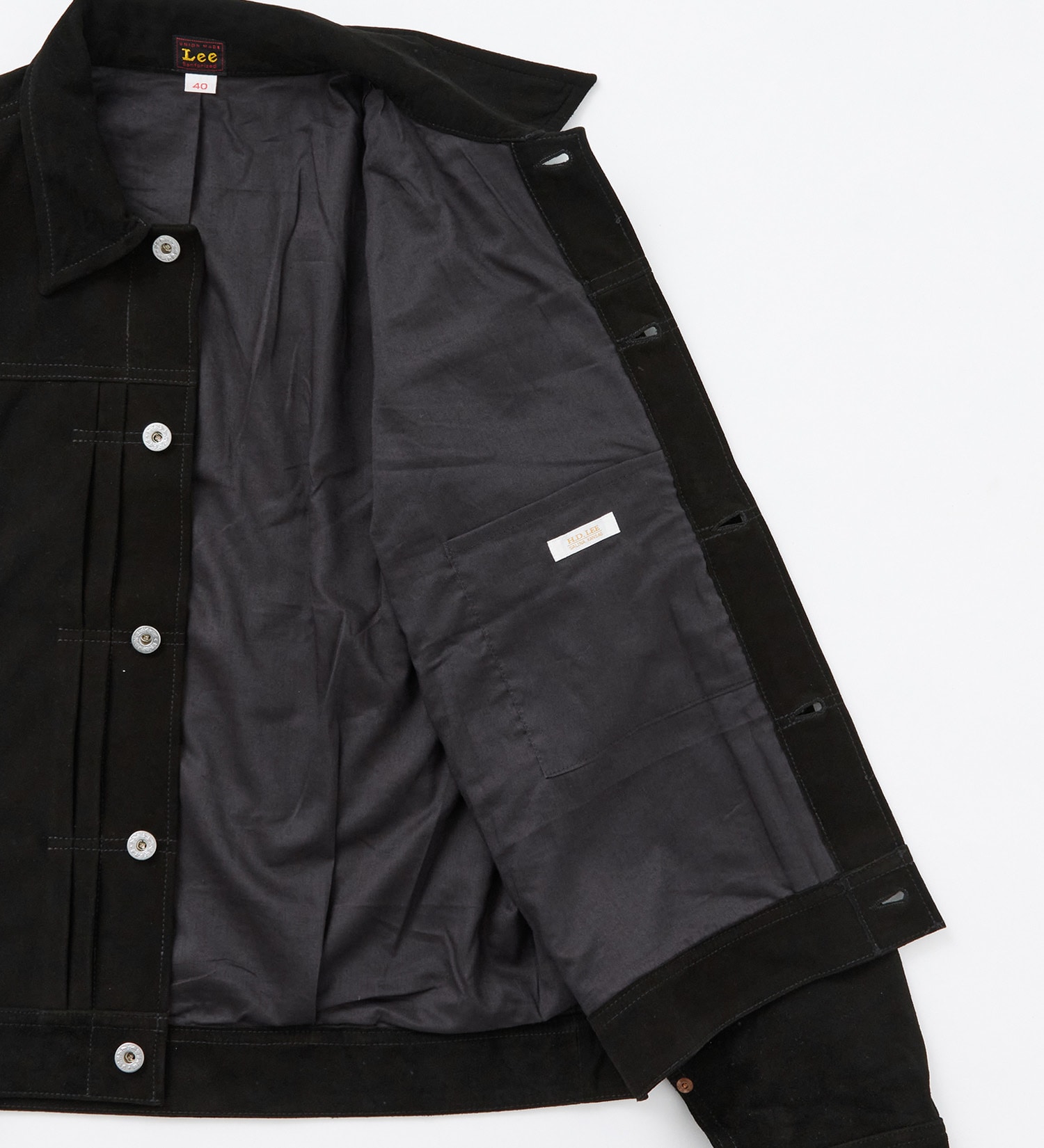Lee(リー)のCOWBOY JACKET LEATHER【LIGHT SHEEP LEATHER】|ジャケット/アウター/その他アウター/メンズ|ブラック