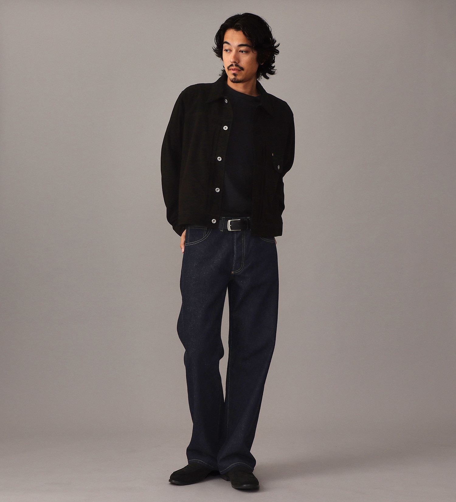 Lee(リー)のCOWBOY JACKET LEATHER【LIGHT SHEEP LEATHER】|ジャケット/アウター/その他アウター/メンズ|ブラック