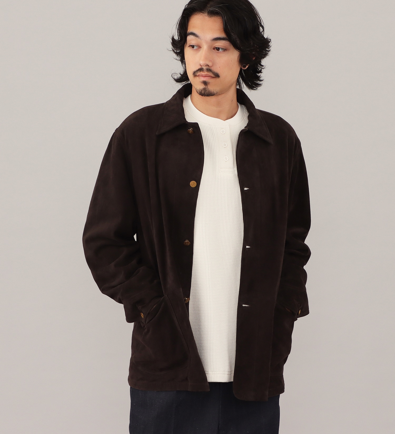 LOCO JACKET RAM LEATHER【LIGHT SHEEP LEATHER】|Lee|リー