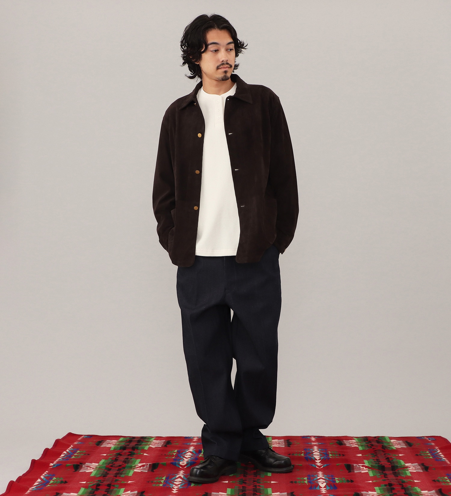 LOCO JACKET RAM LEATHER【LIGHT SHEEP LEATHER】|Lee|リー