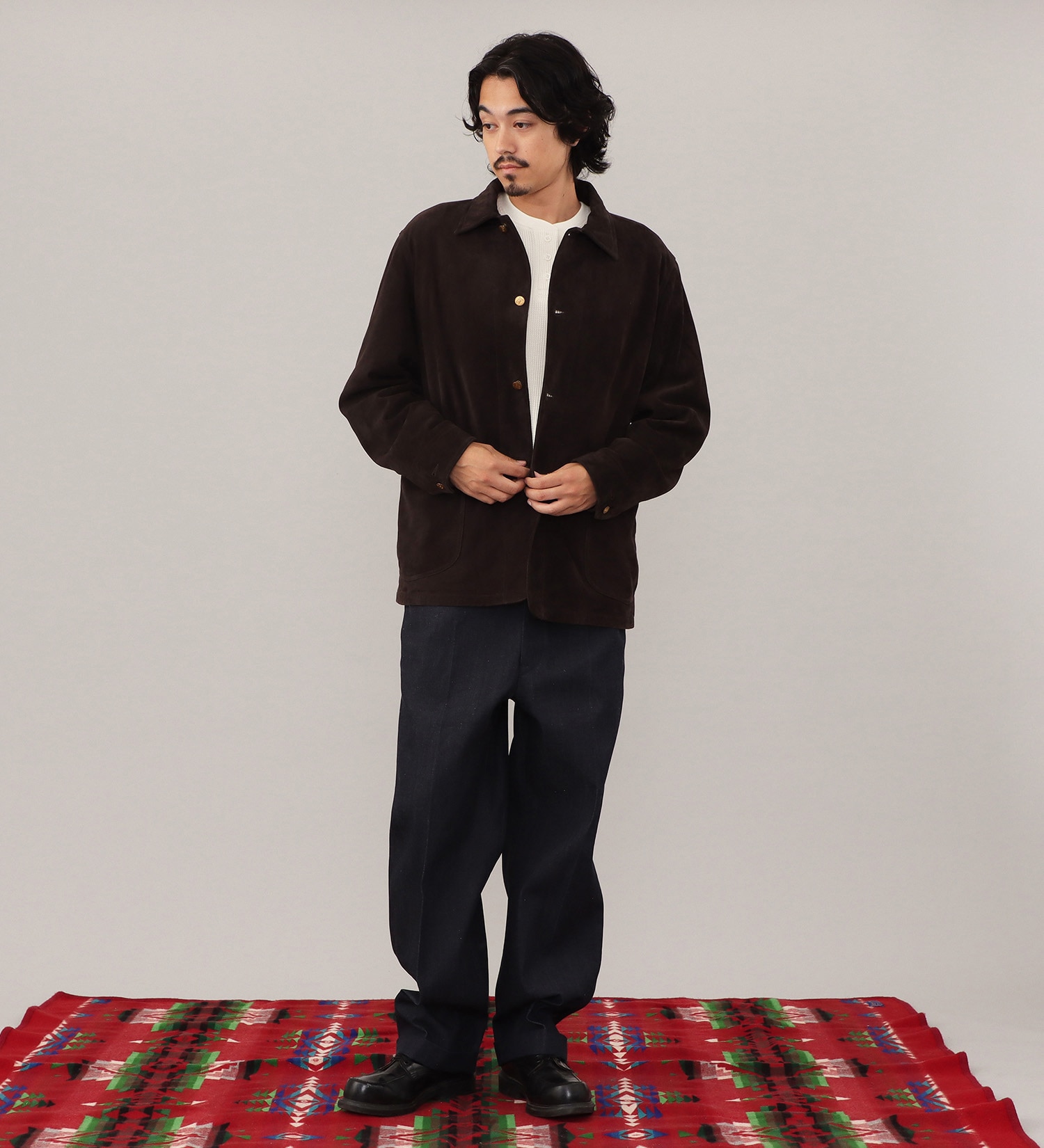 LOCO JACKET RAM LEATHER【LIGHT SHEEP LEATHER】|Lee|リー
