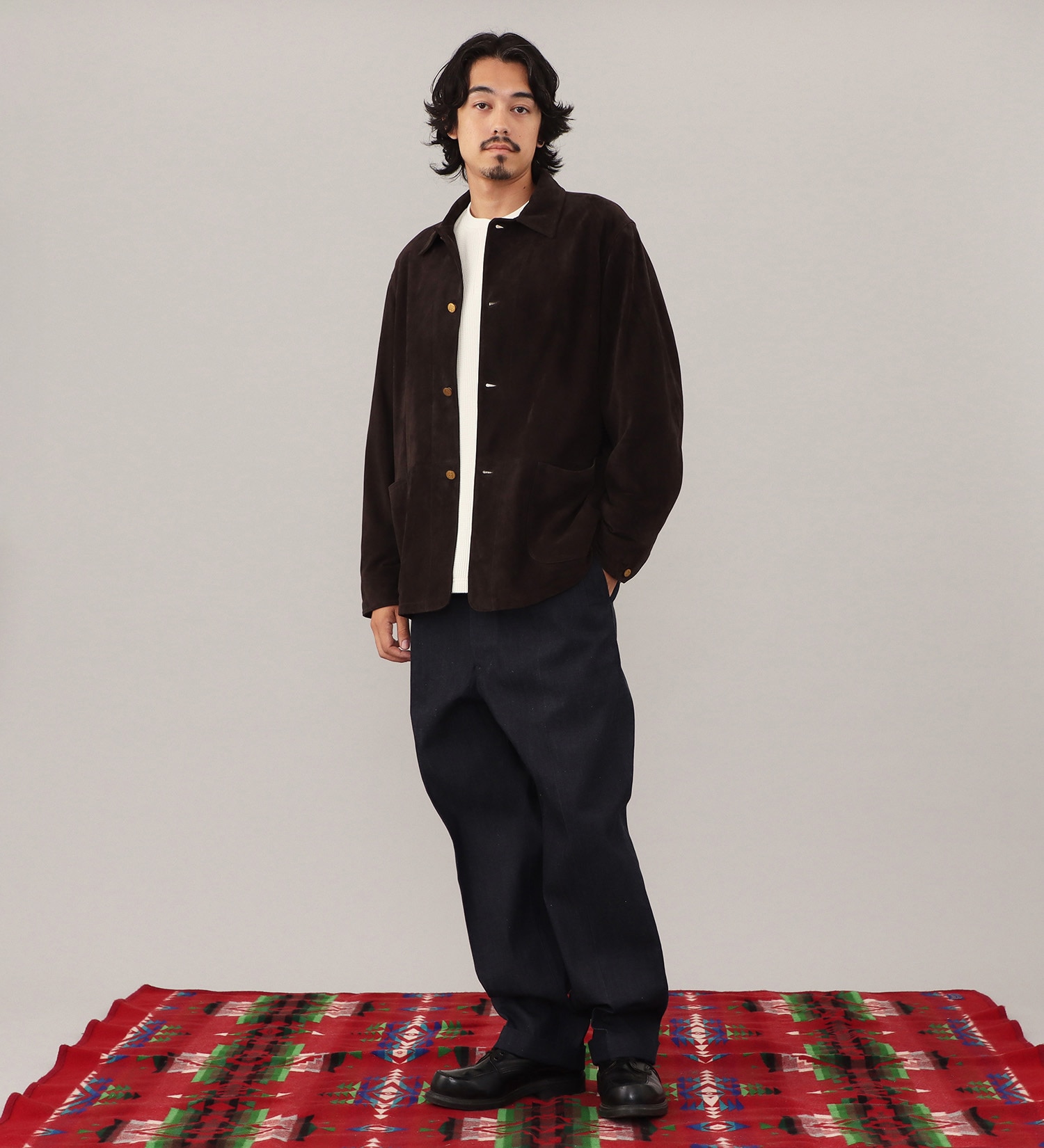 LOCO JACKET RAM LEATHER【LIGHT SHEEP LEATHER】|Lee|リー