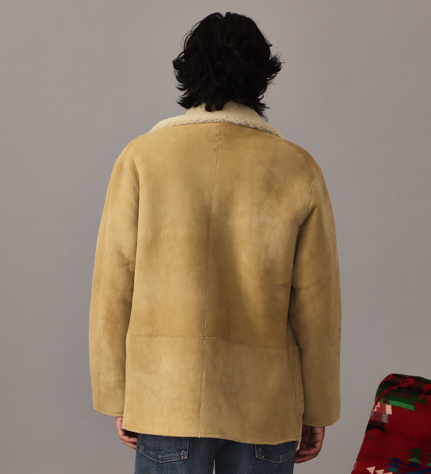 Lee(リー)の【試着対象】MOUTON JACKET TYPE 91-J|ジャケット/アウター/その他アウター/メンズ|ベージュ