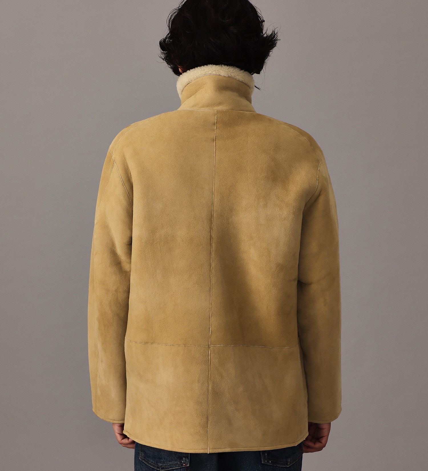 Lee(リー)の【試着対象】MOUTON JACKET TYPE 91-J|ジャケット/アウター/その他アウター/メンズ|ベージュ