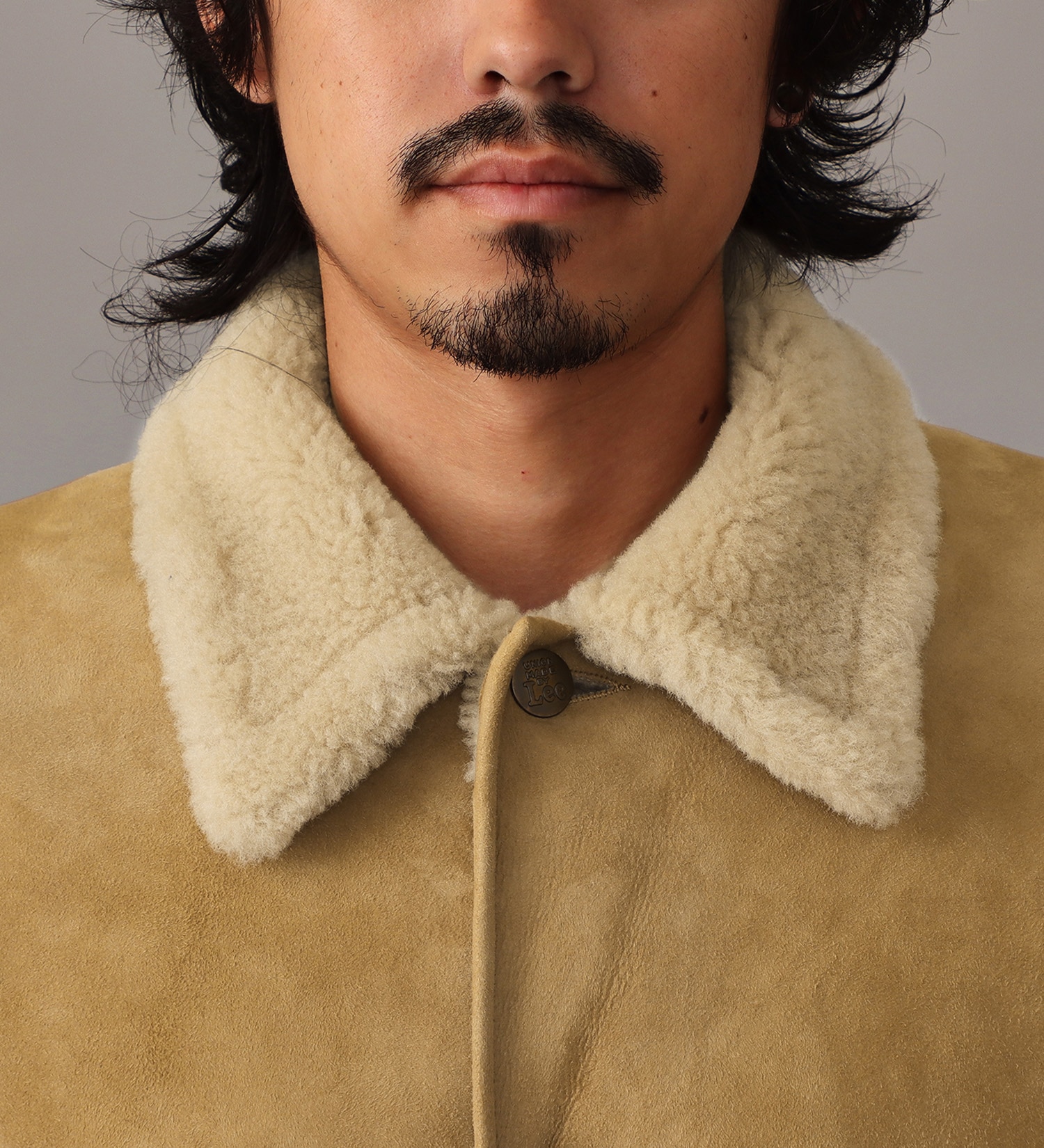 Lee(リー)の【試着対象】MOUTON JACKET TYPE 91-J|ジャケット/アウター/その他アウター/メンズ|ベージュ