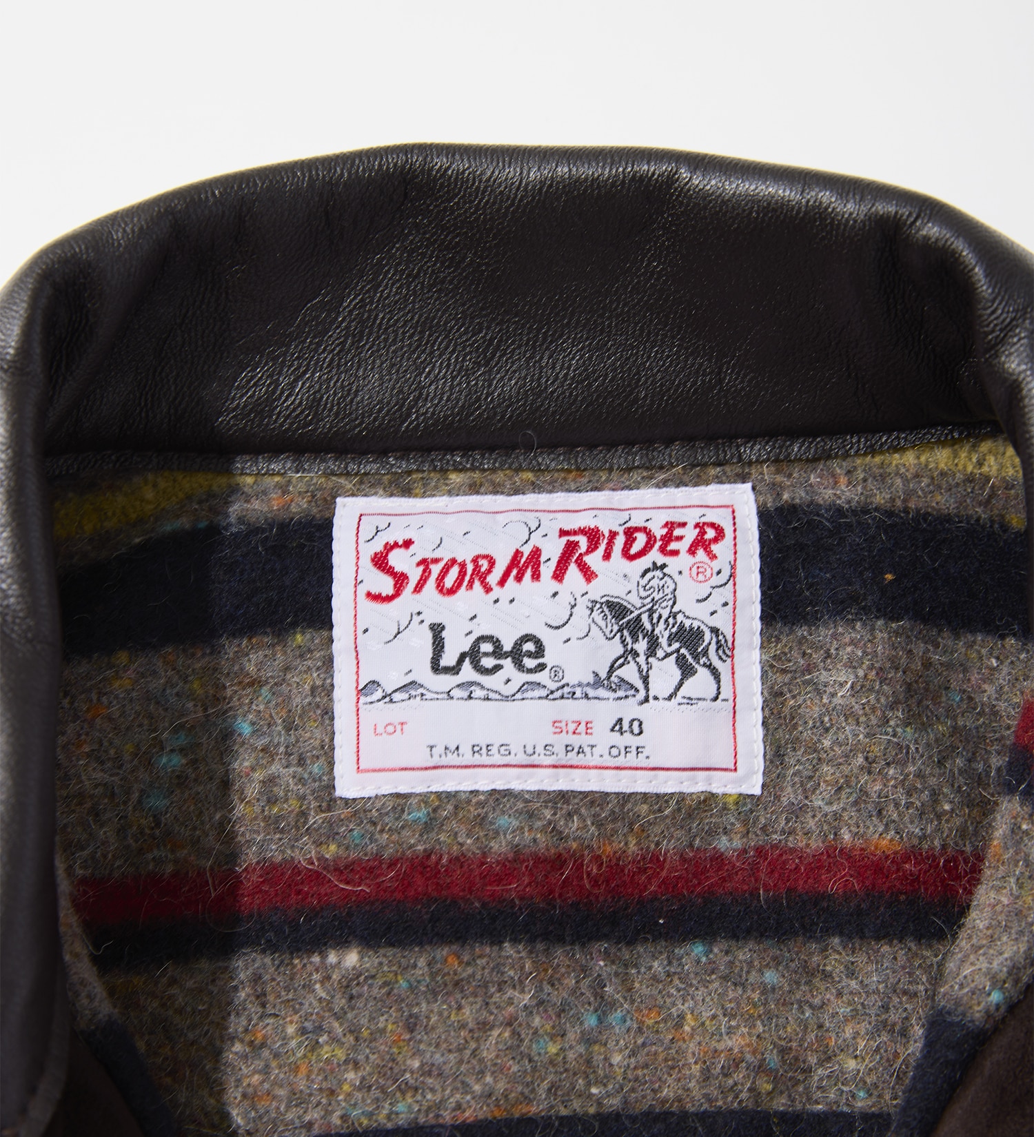 Lee(リー)の【試着対象】STORM RIDER LEATHER【羊レザー】|ジャケット/アウター/その他アウター/メンズ|ブラウン