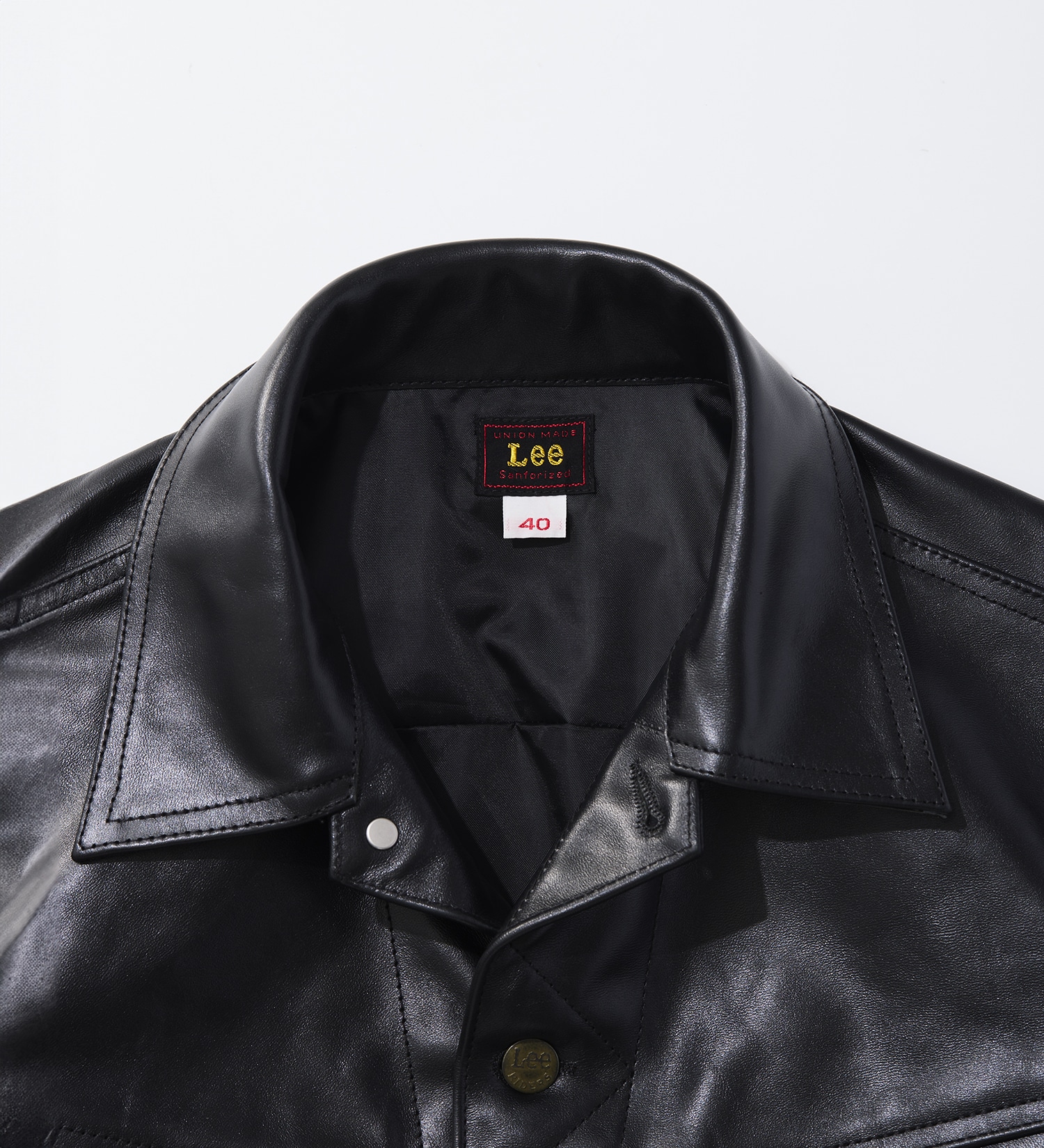 Lee(リー)のRIDER JACKET HORSE LEATHER【ホースレザー】|ジャケット/アウター/その他アウター/メンズ|ブラック