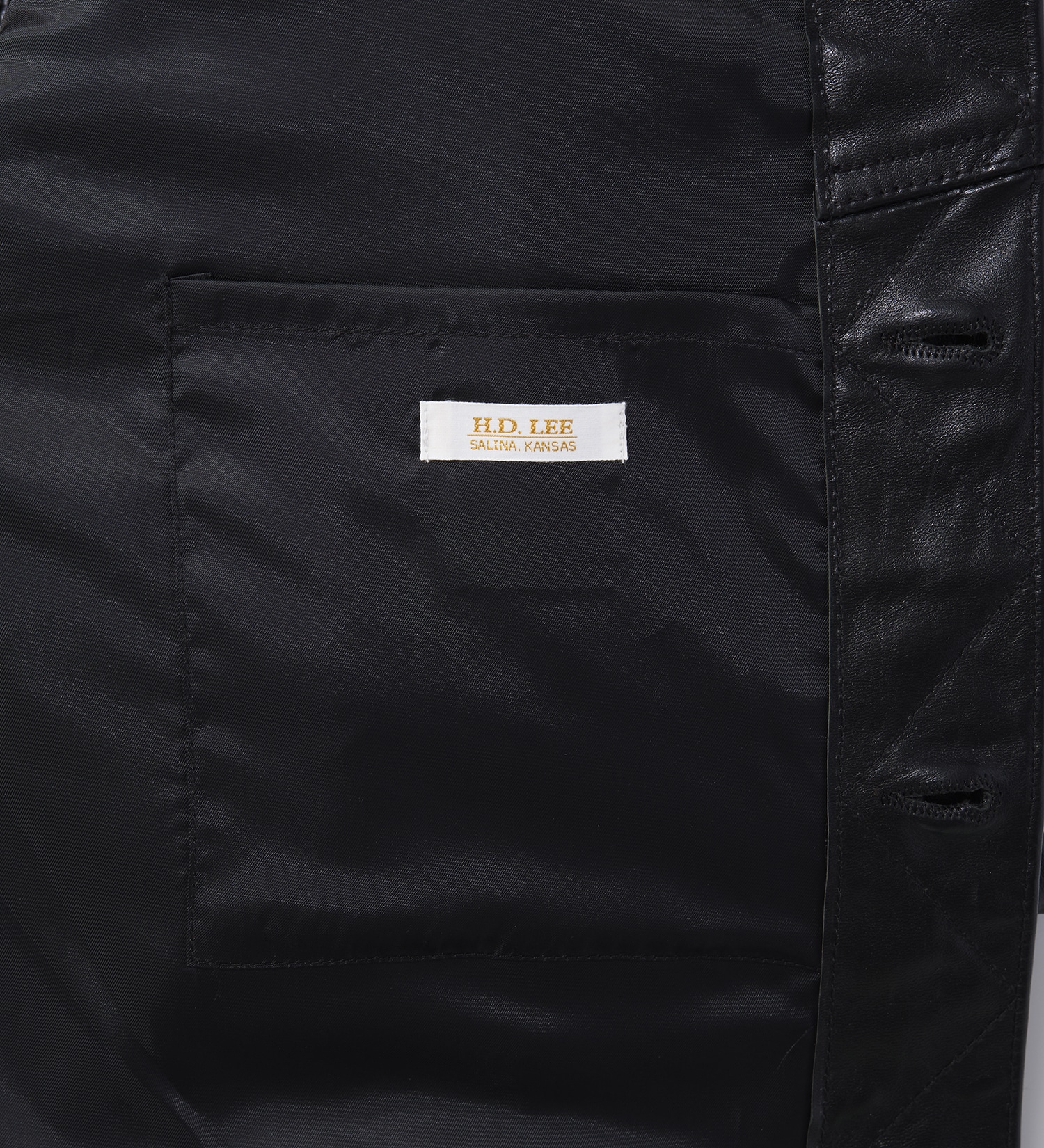 Lee(リー)のRIDER JACKET HORSE LEATHER【ホースレザー】|ジャケット/アウター/その他アウター/メンズ|ブラック
