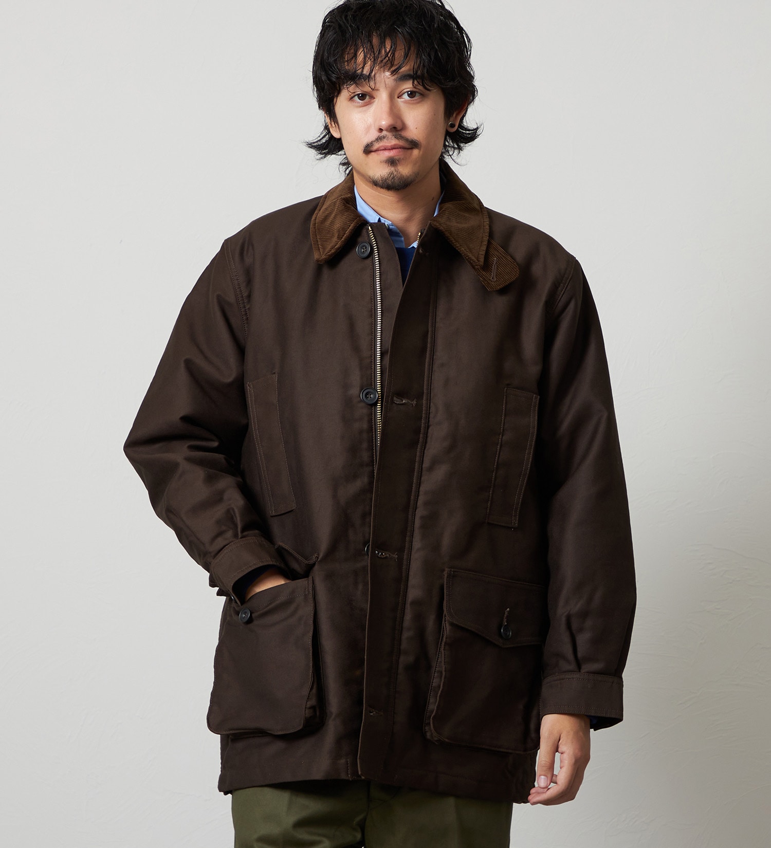 Lee(リー)の【直営店/EＣ別注】ハンティングコート/暖/アウター|ジャケット/アウター/その他アウター/メンズ|ブラウン