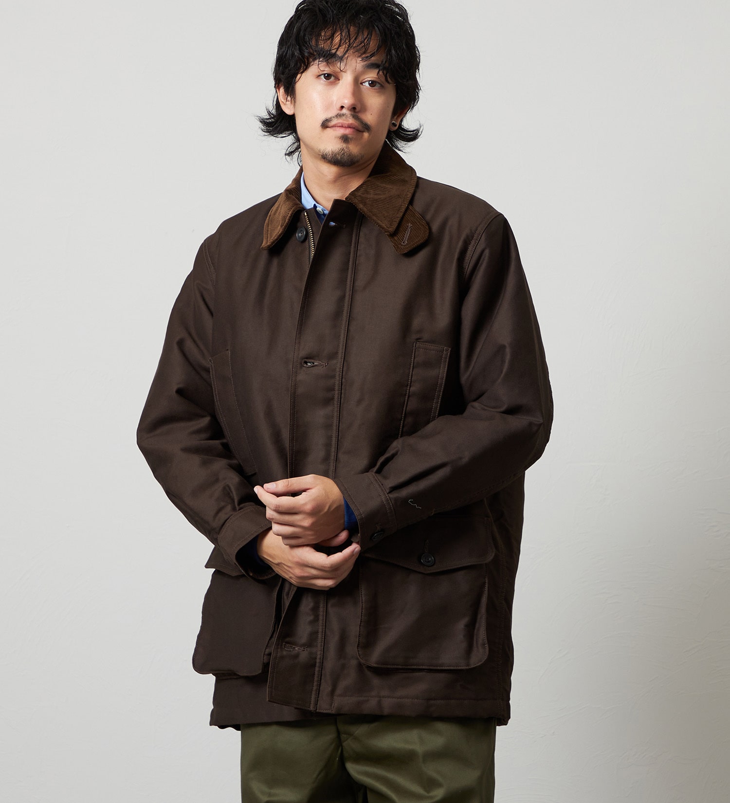 Lee(リー)の【直営店/EＣ別注】ハンティングコート/暖/アウター|ジャケット/アウター/その他アウター/メンズ|ブラウン