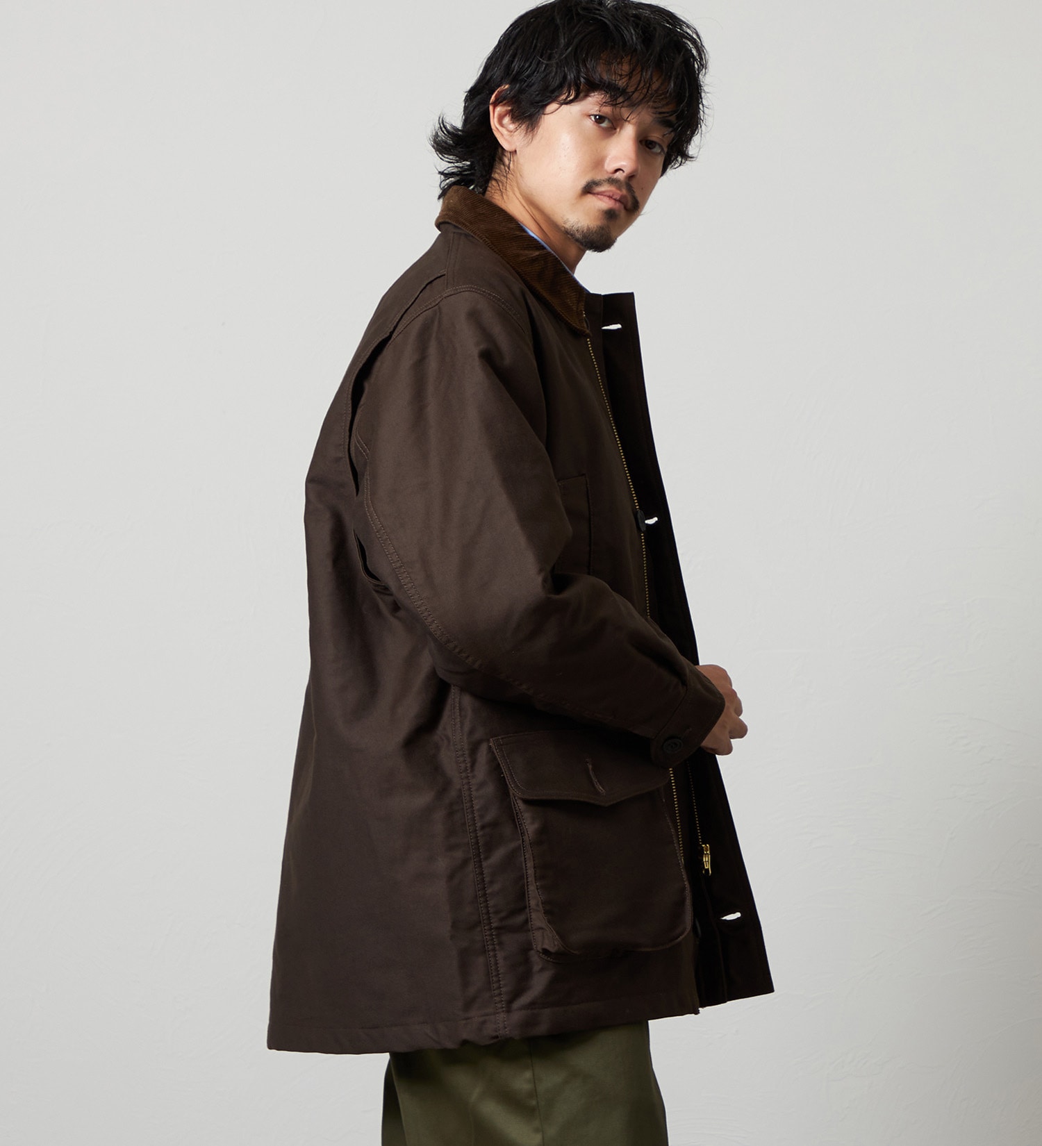 Lee(リー)の【直営店/EＣ別注】ハンティングコート/暖/アウター|ジャケット/アウター/その他アウター/メンズ|ブラウン