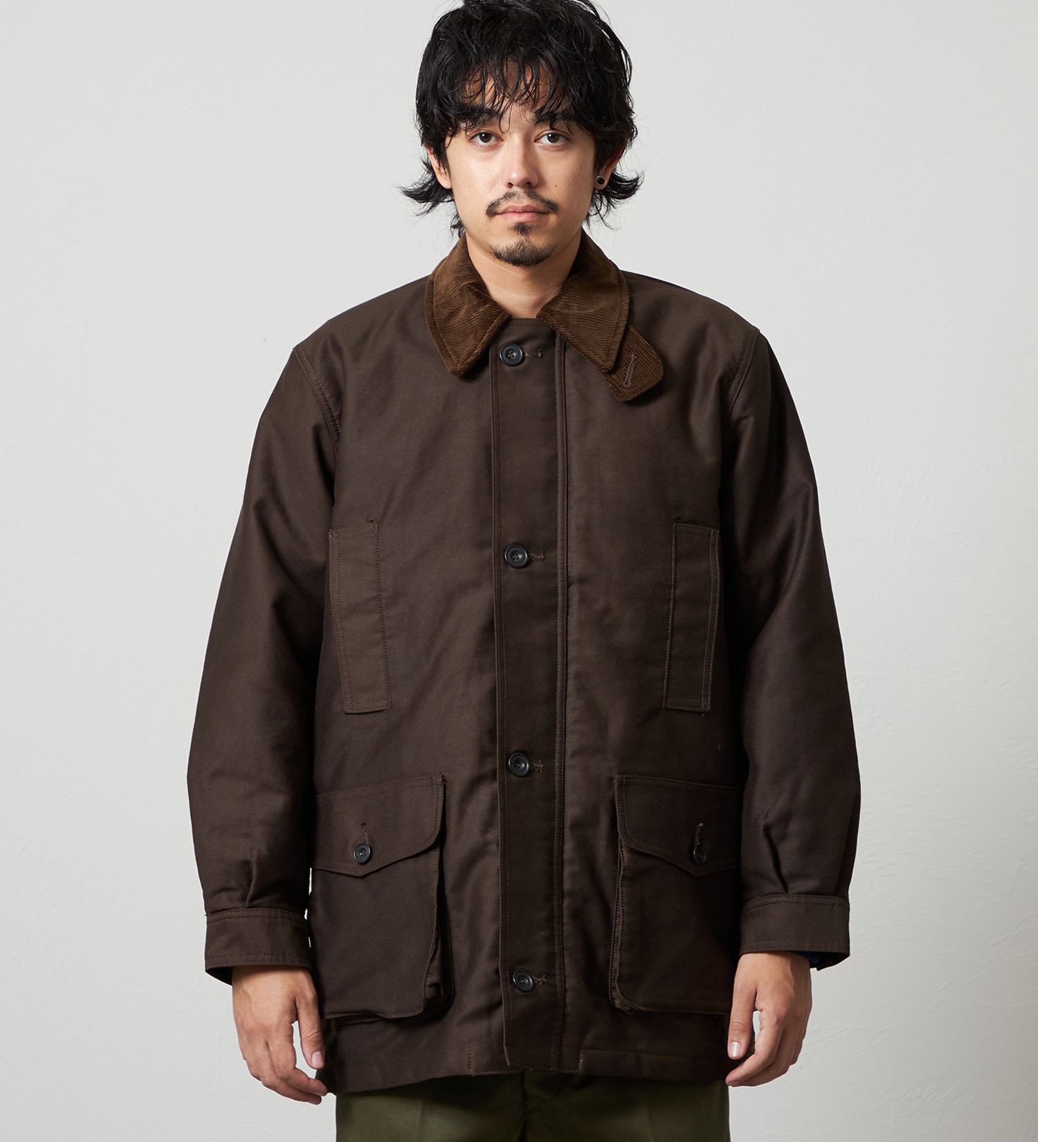 Lee(リー)の【直営店/EＣ別注】ハンティングコート/暖/アウター|ジャケット/アウター/その他アウター/メンズ|ブラウン