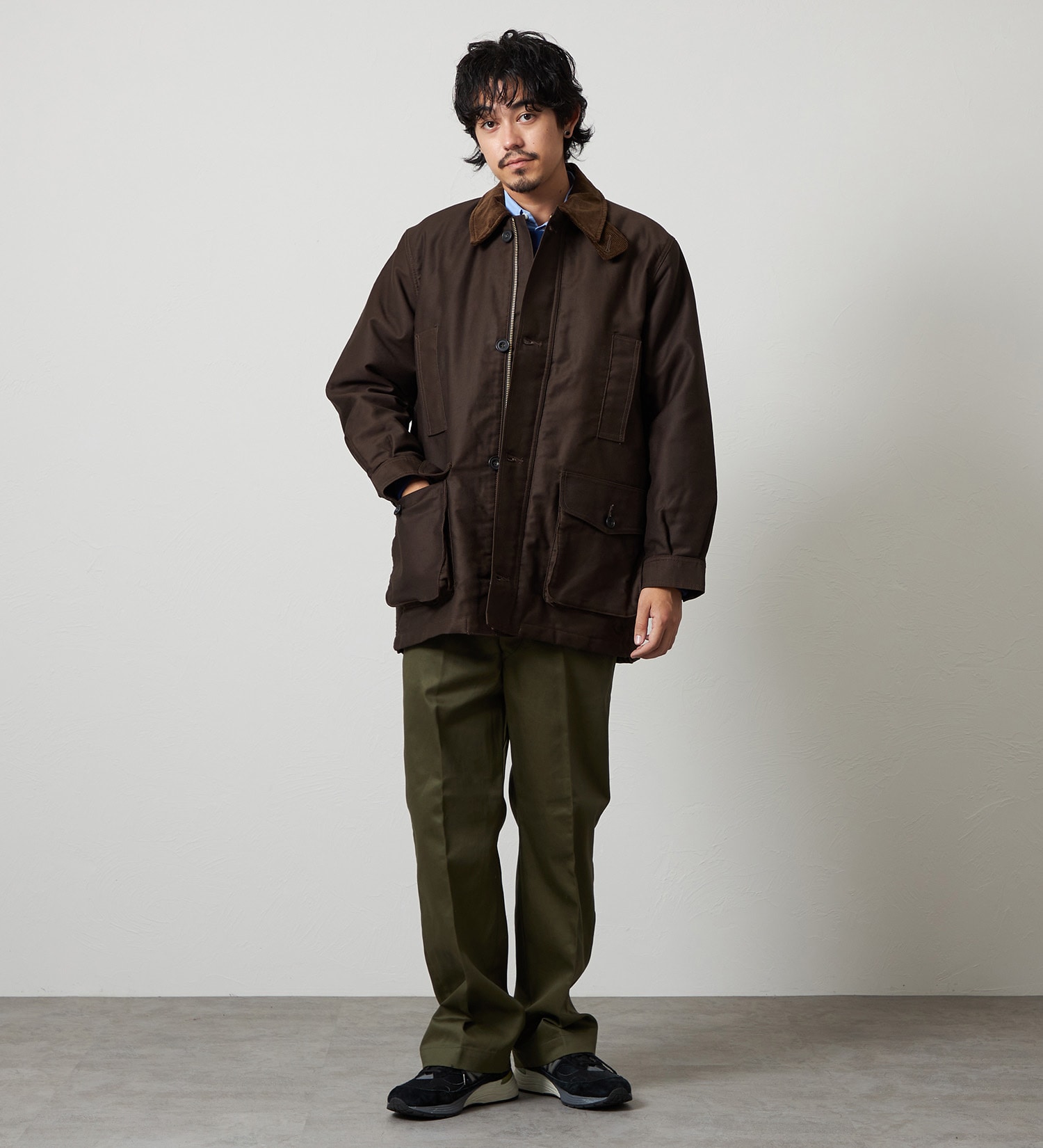 Lee(リー)の【直営店/EＣ別注】ハンティングコート/暖/アウター|ジャケット/アウター/その他アウター/メンズ|ブラウン