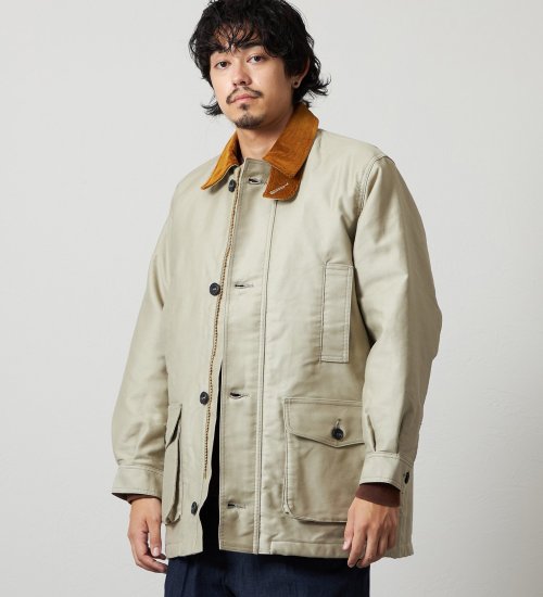 Lee(リー)の【直営店/EＣ別注】ハンティングコート/暖/アウター|ジャケット/アウター/その他アウター/メンズ|ベージュ