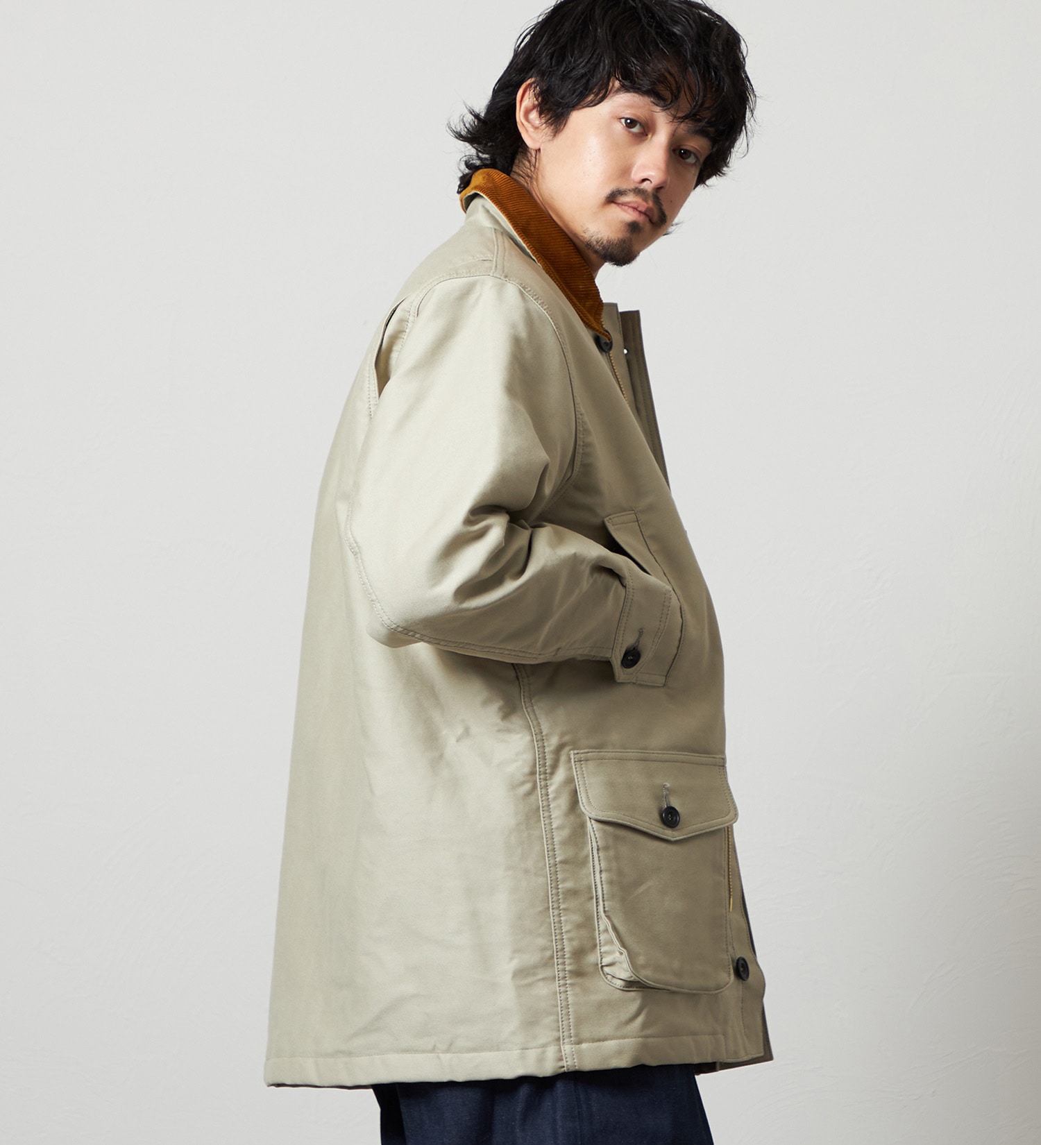 Lee(リー)の【直営店/EＣ別注】ハンティングコート/暖/アウター|ジャケット/アウター/その他アウター/メンズ|ベージュ