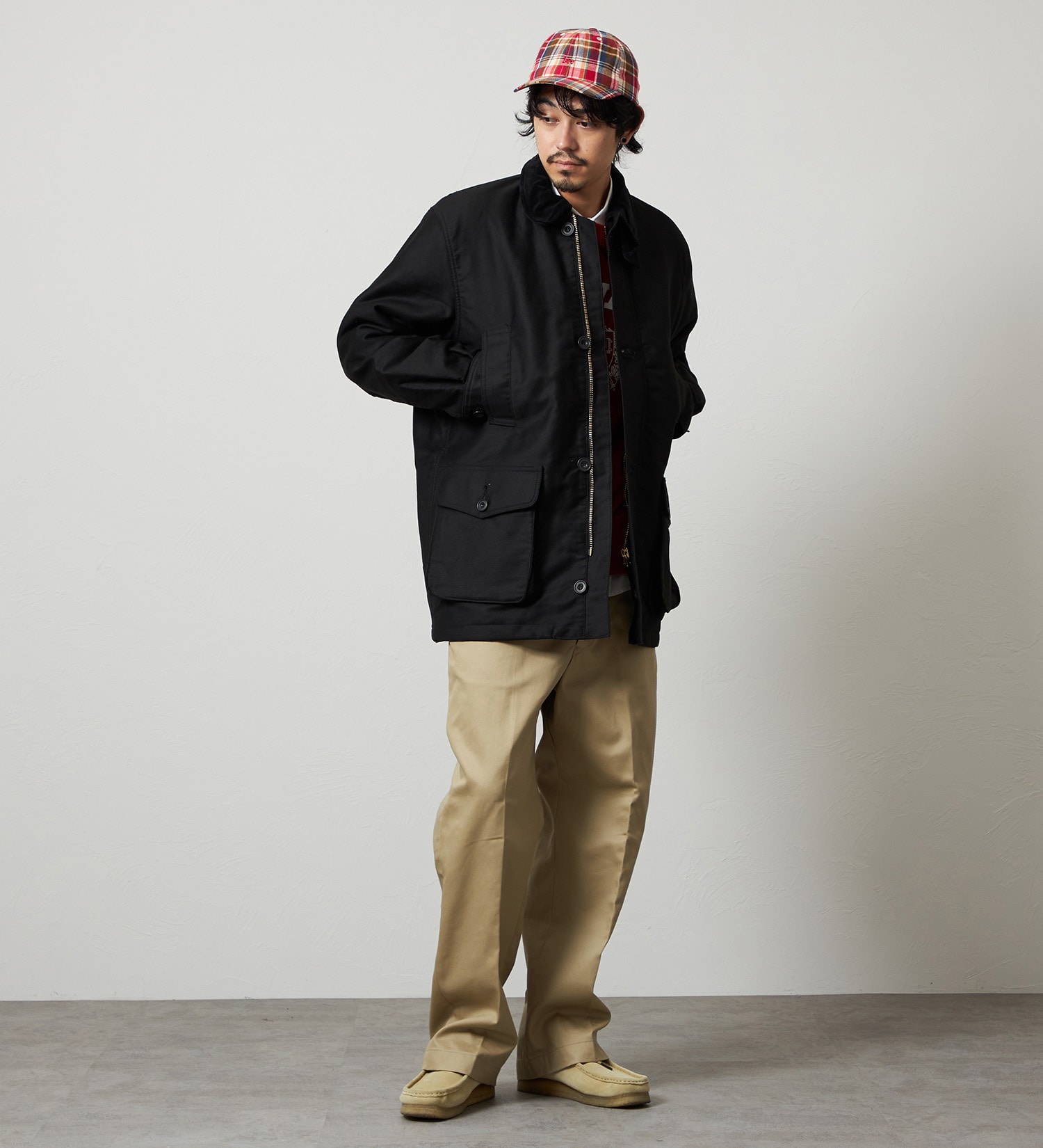 Lee(リー)の【直営店/EＣ別注】ハンティングコート/暖/アウター|ジャケット/アウター/その他アウター/メンズ|ブラック