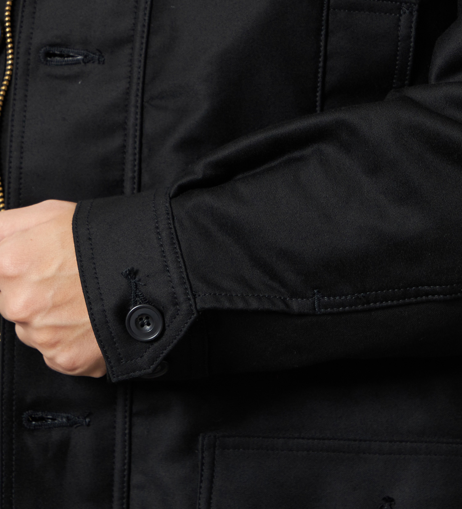 Lee(リー)の【直営店/EＣ別注】ハンティングコート/暖/アウター|ジャケット/アウター/その他アウター/メンズ|ブラック