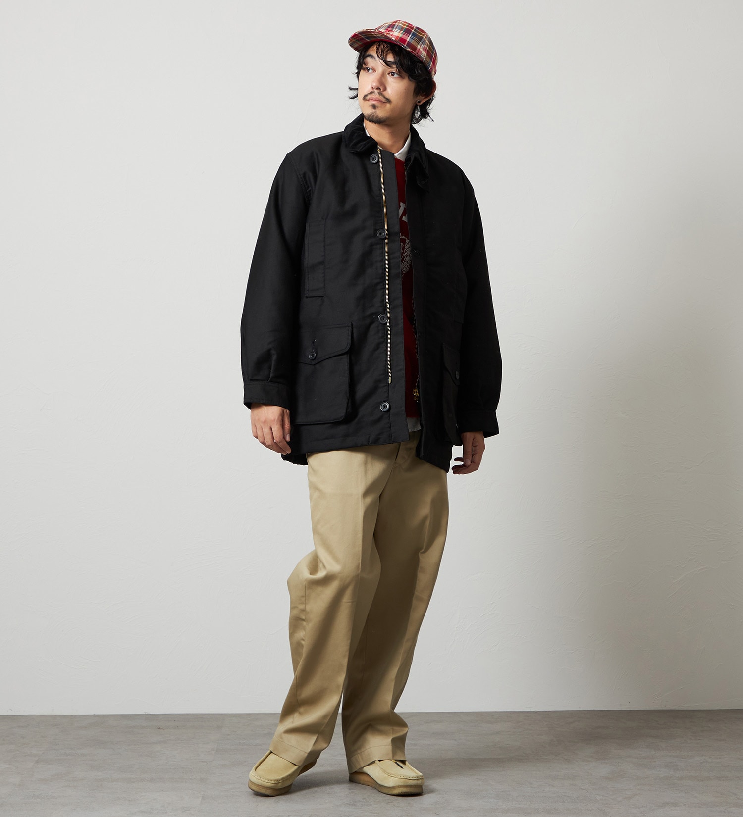 Lee(リー)の【直営店/EＣ別注】ハンティングコート/暖/アウター|ジャケット/アウター/その他アウター/メンズ|ブラック