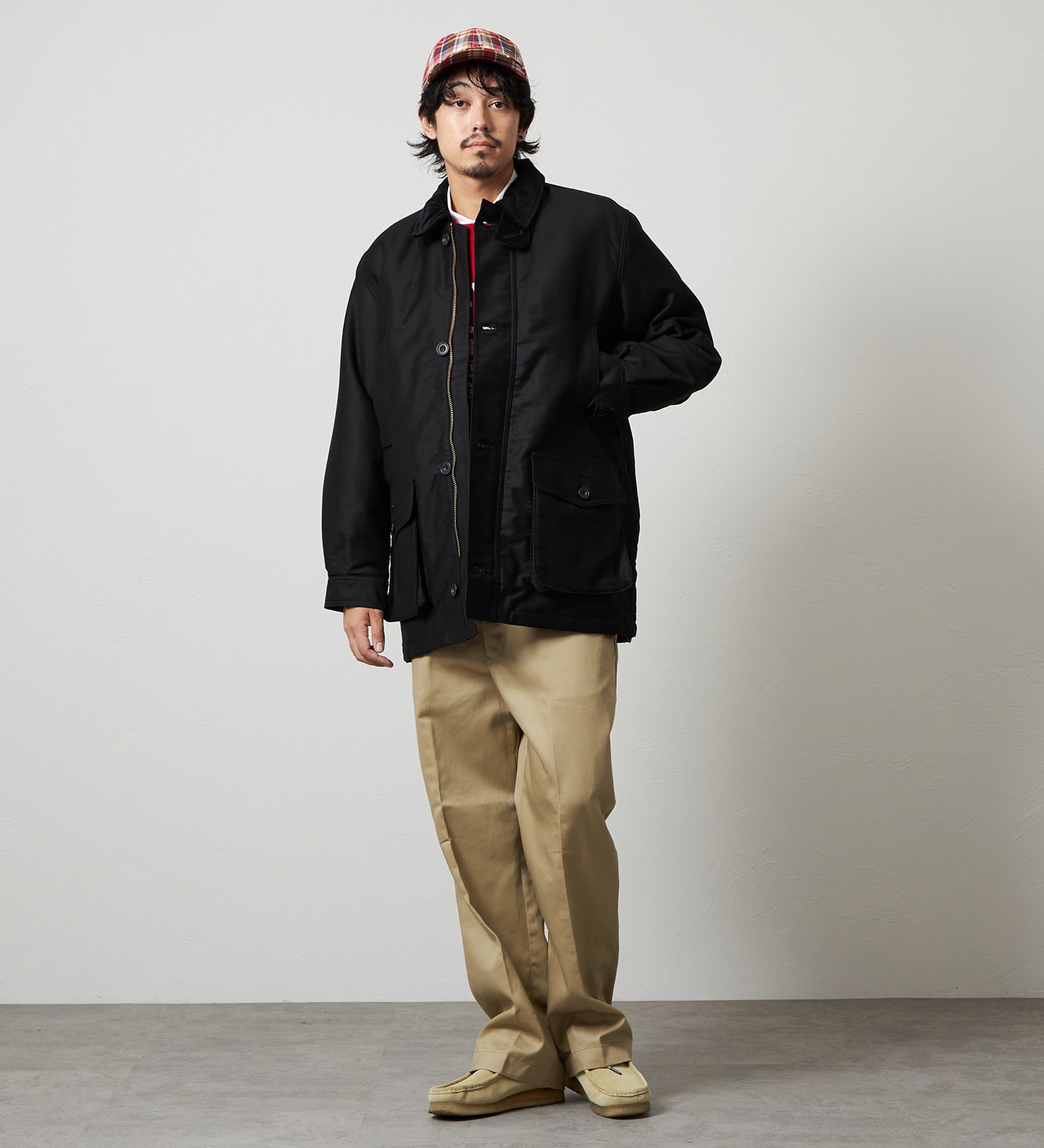 Lee(リー)の【直営店/EＣ別注】ハンティングコート/暖/アウター|ジャケット/アウター/その他アウター/メンズ|ブラック