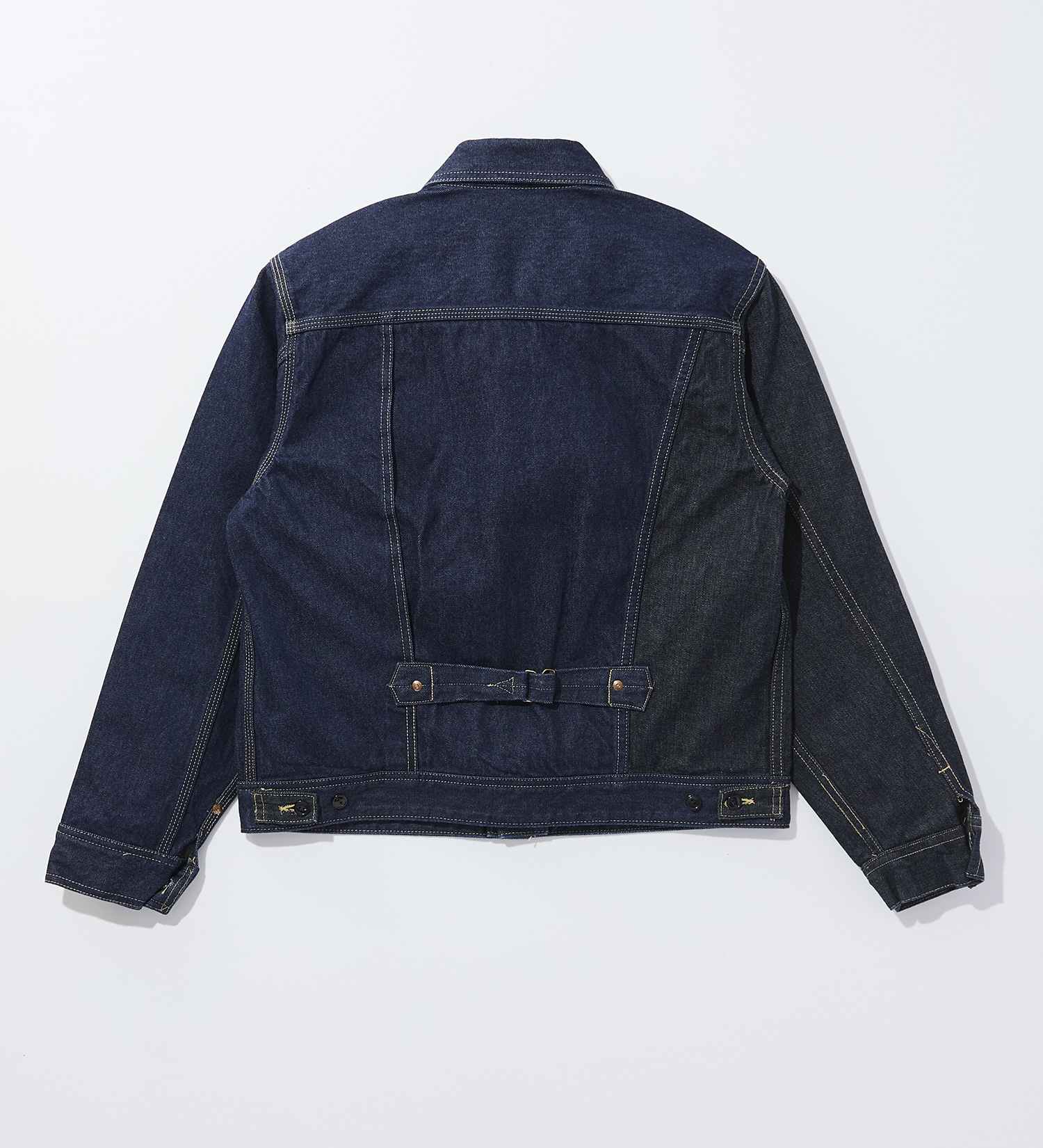 Lee(リー)の【直営店/EC別注】Doking Jacket / ドッキングデニムジャケット|ジャケット/アウター/デニムジャケット/メンズ|インディゴブルー