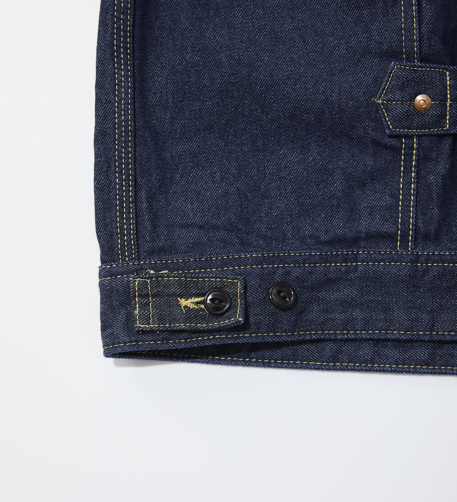 Lee(リー)の【直営店/EC別注】Doking Jacket / ドッキングデニムジャケット|ジャケット/アウター/デニムジャケット/メンズ|インディゴブルー