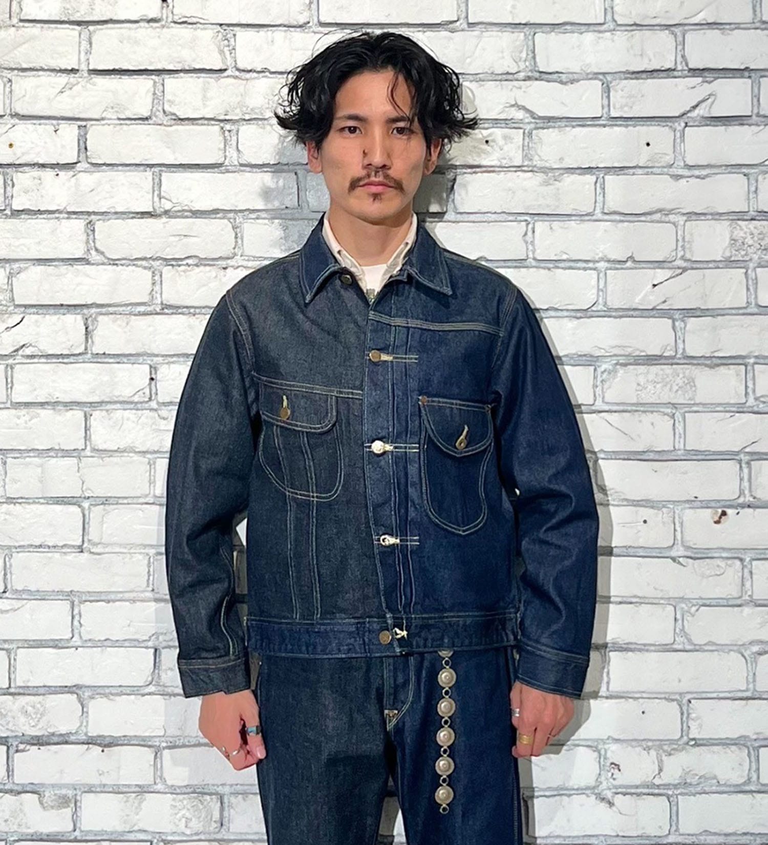 Lee(リー)の【直営店/EC別注】Docking Jacket / ドッキングデニムジャケット|ジャケット/アウター/デニムジャケット/メンズ|インディゴブルー