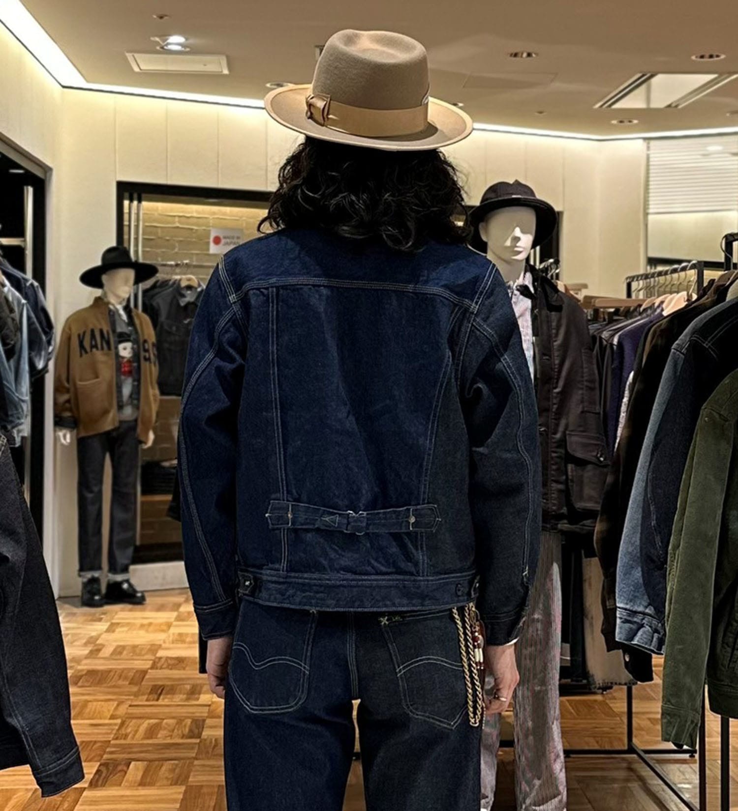 Lee(リー)の【直営店/EC別注】Docking Jacket / ドッキングデニムジャケット|ジャケット/アウター/デニムジャケット/メンズ|インディゴブルー