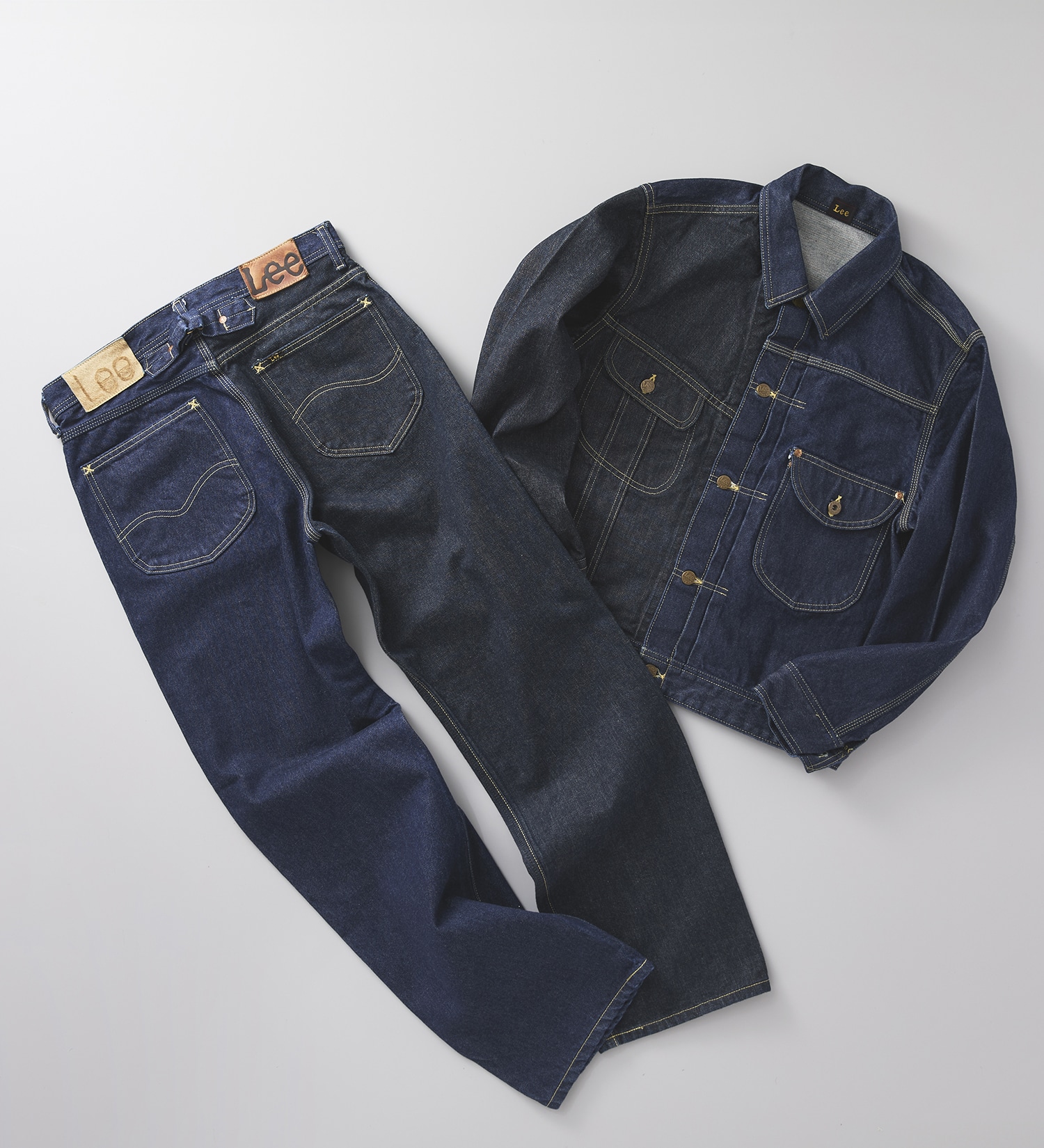 Lee(リー)の【直営店/EC別注】Doking Pants / ドッキングデニムパンツ|パンツ/デニム/ジーンズパンツ/メンズ|インディゴブルー