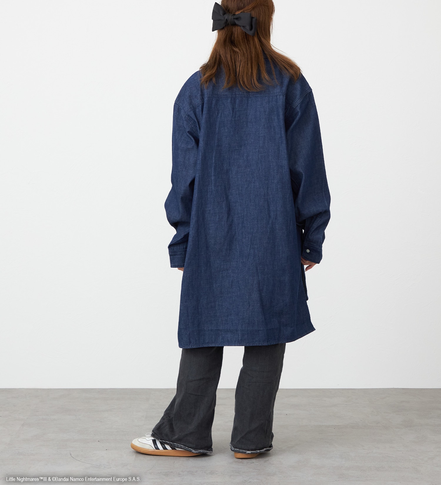 Lee(リー)の【予約】リトルナイトメア3 x Lee　Long Denim Shirts|トップス/シャツ/ブラウス/レディース|インディゴブルー