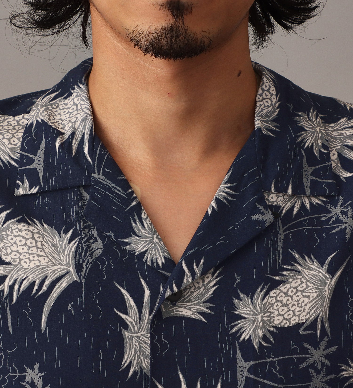 Lee(リー)の【直営店・WEB別注】ALOHA SHIRTS|トップス/シャツ/ブラウス/メンズ|ネイビー