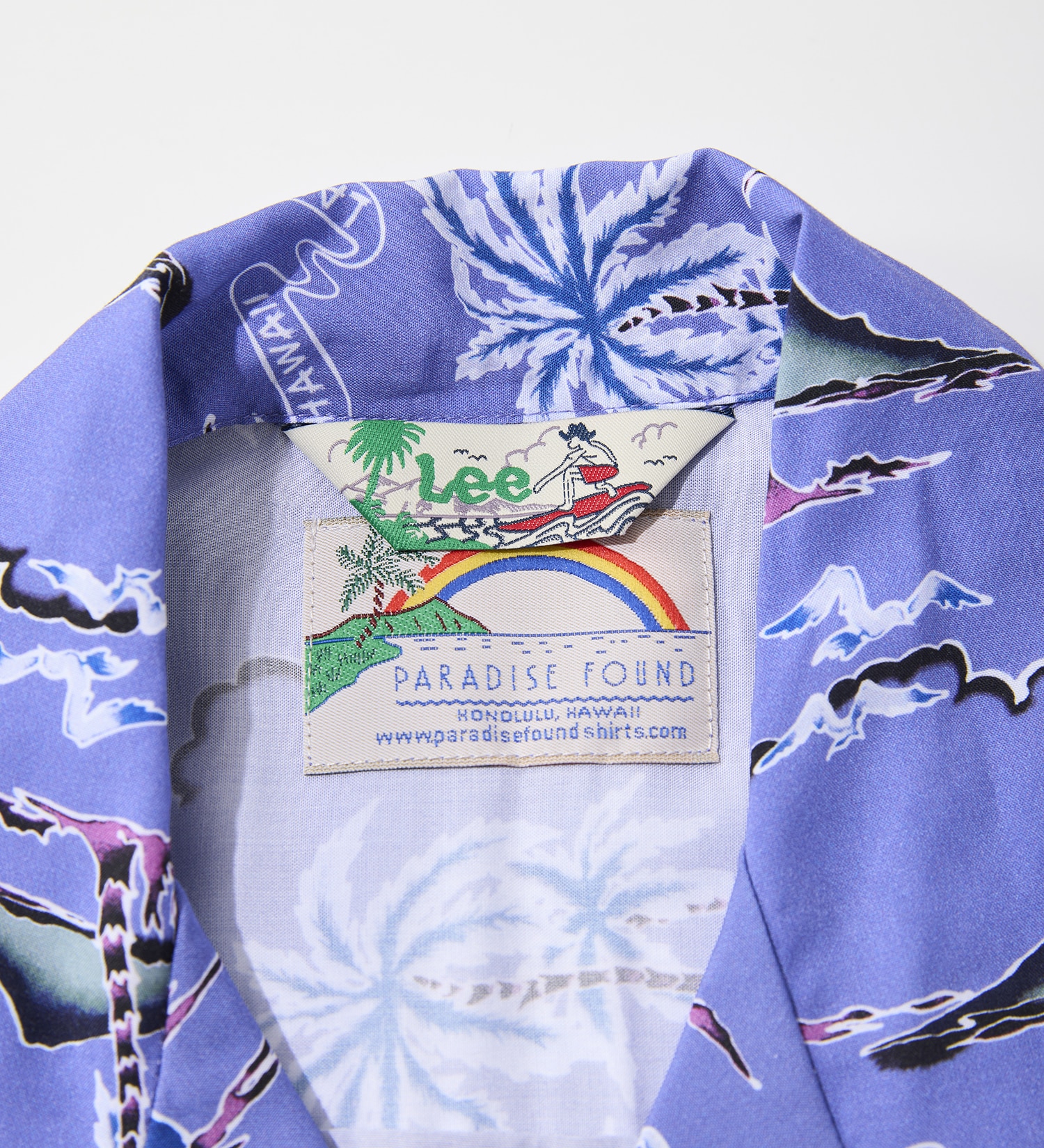 Lee(リー)の【直営店・WEB別注】ALOHA SHIRTS|トップス/シャツ/ブラウス/メンズ|パープル