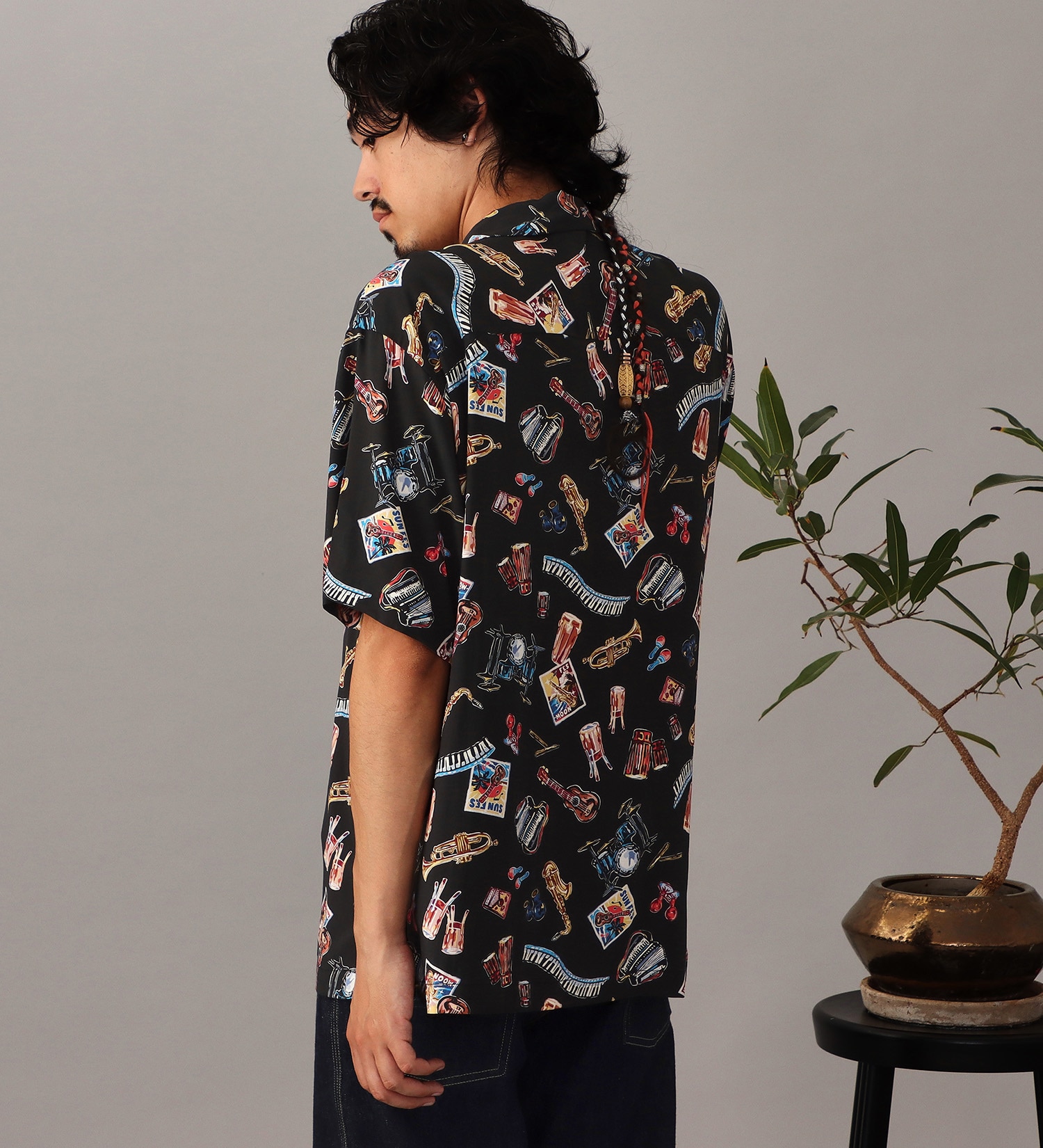 Lee(リー)の【直営店・WEB別注】ALOHA SHIRTS|トップス/シャツ/ブラウス/メンズ|ブラック