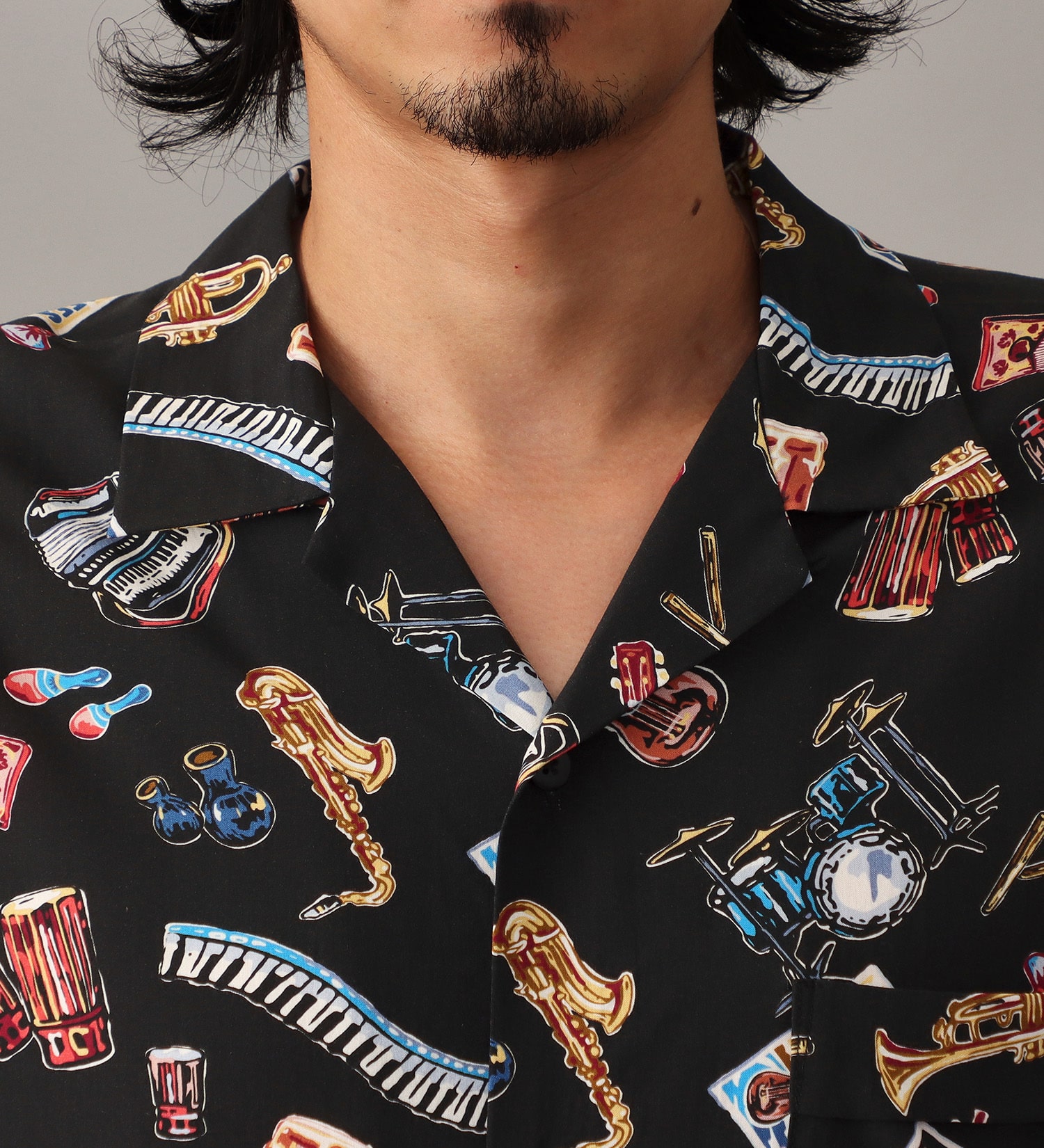 Lee(リー)の【直営店・WEB別注】ALOHA SHIRTS|トップス/シャツ/ブラウス/メンズ|ブラック