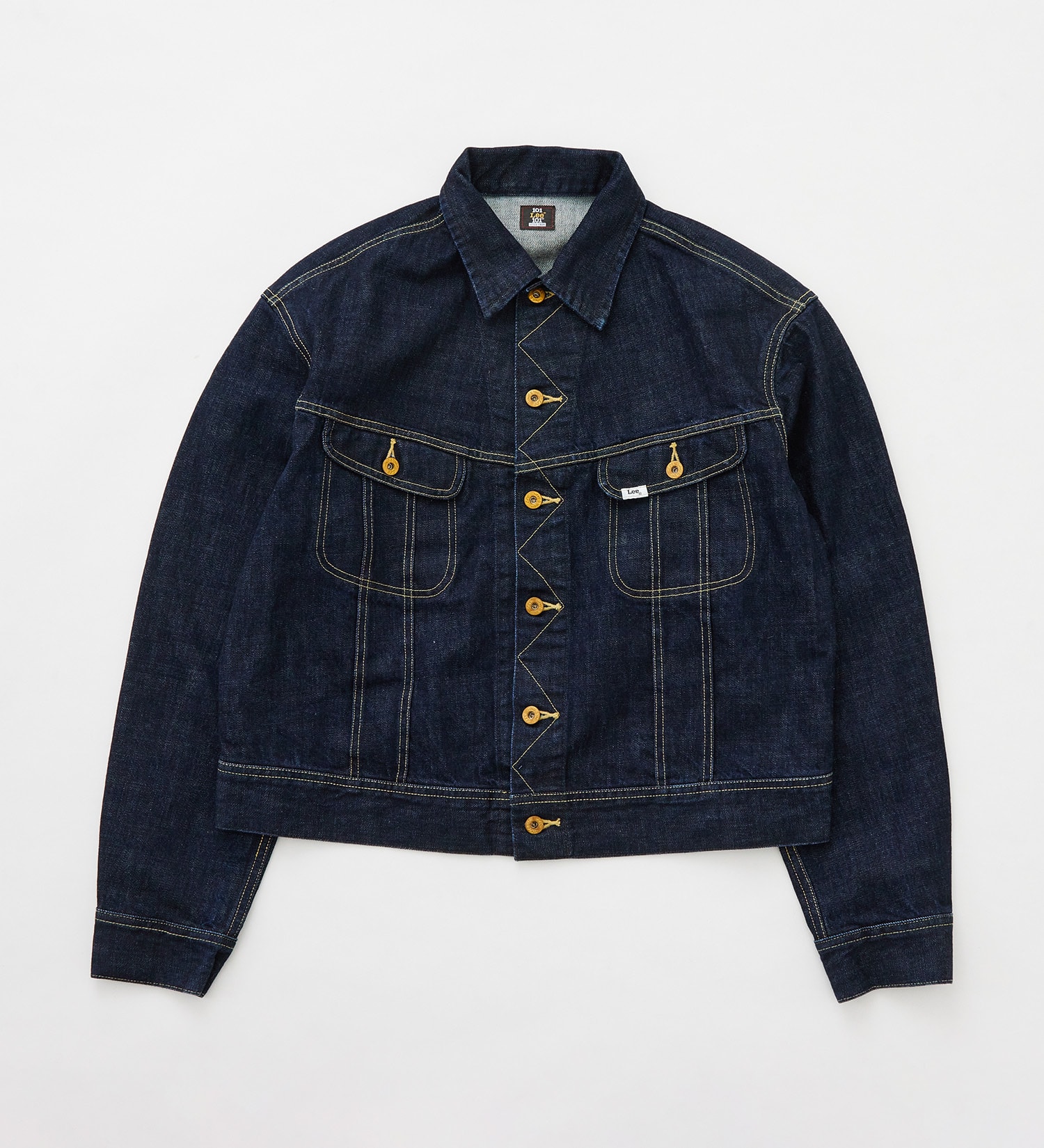 Lee(リー)の【直営店・WEB別注】101-J EMBROIDERY JACKET|ジャケット/アウター/デニムジャケット/メンズ|インディゴブルー