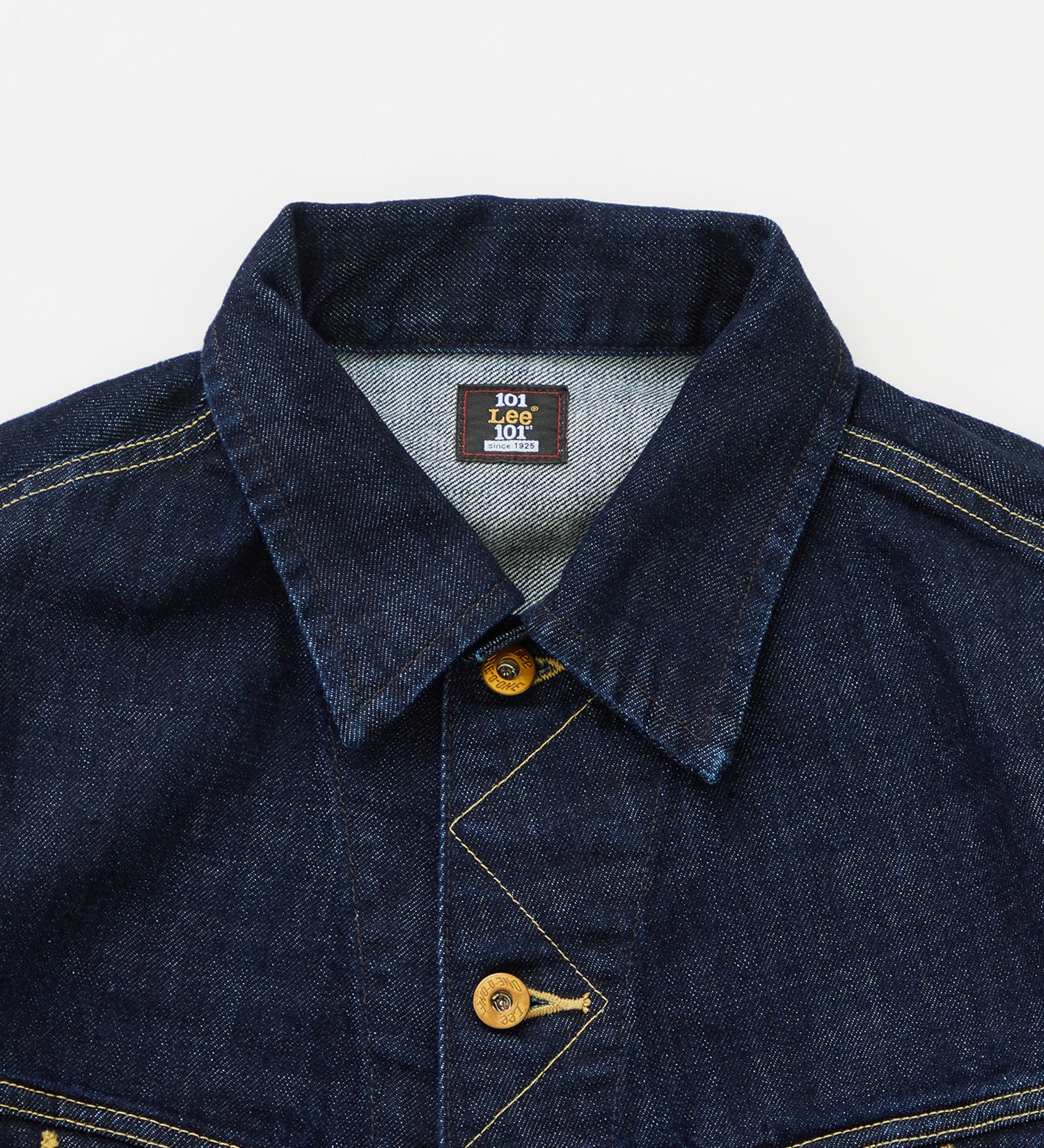 Lee(リー)の【直営店・WEB別注】101-J EMBROIDERY JACKET|ジャケット/アウター/デニムジャケット/メンズ|インディゴブルー