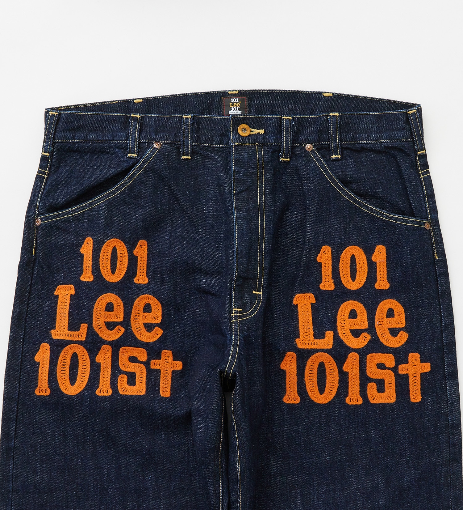Lee(リー)の【直営店・WEB別注】101-Z EMBROIDERY JEAN|パンツ/デニム/ジーンズパンツ/メンズ|インディゴブルー