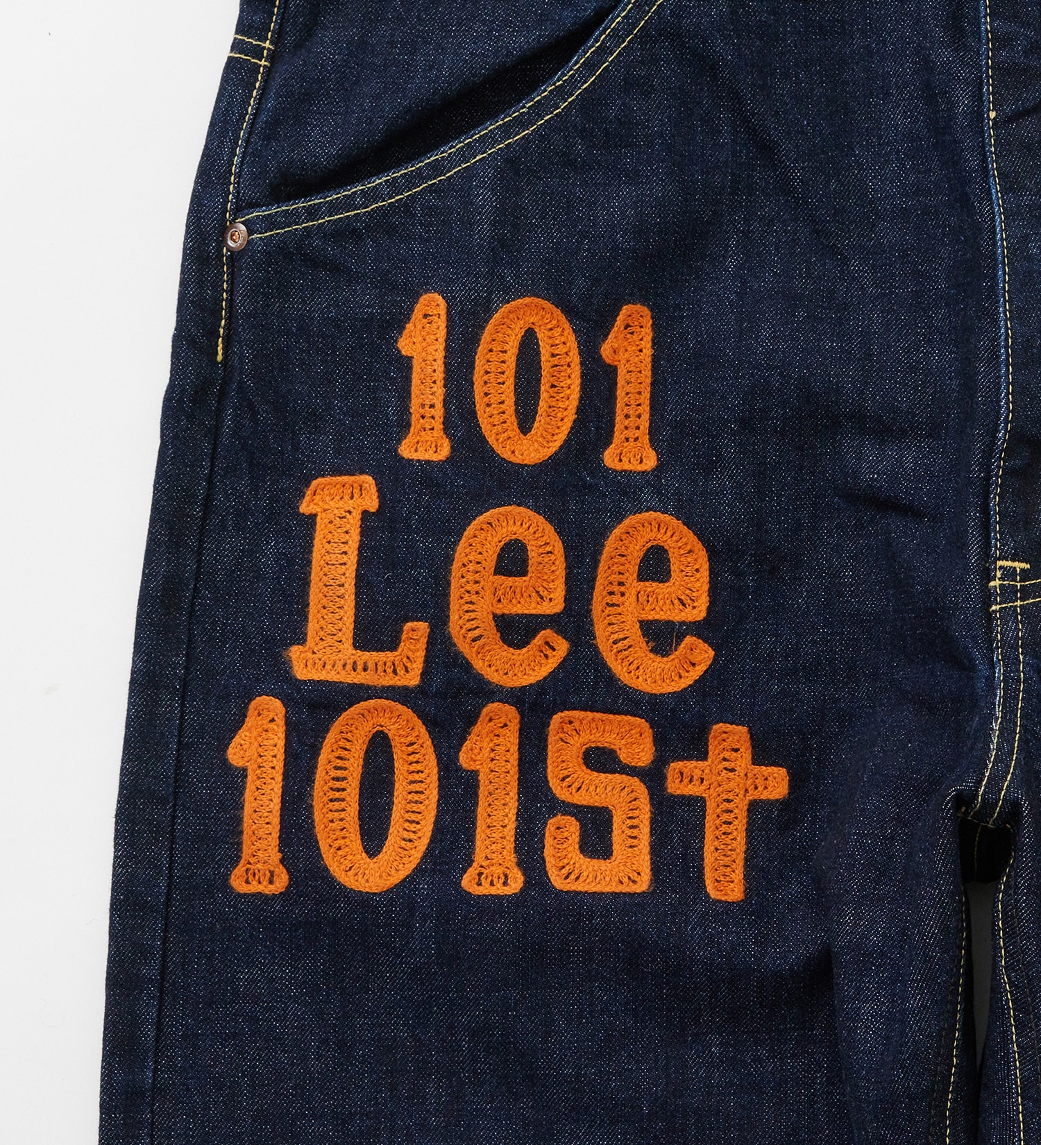 Lee(リー)の【直営店・WEB別注】101-Z EMBROIDERY JEAN|パンツ/デニム/ジーンズパンツ/メンズ|インディゴブルー