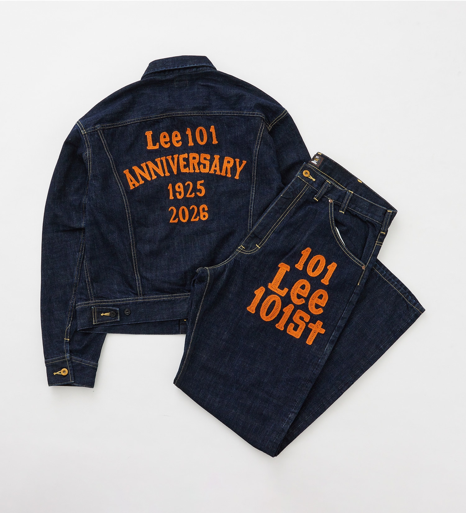 Lee(リー)の【直営店・WEB別注】101-Z EMBROIDERY JEAN|パンツ/デニム/ジーンズパンツ/メンズ|インディゴブルー
